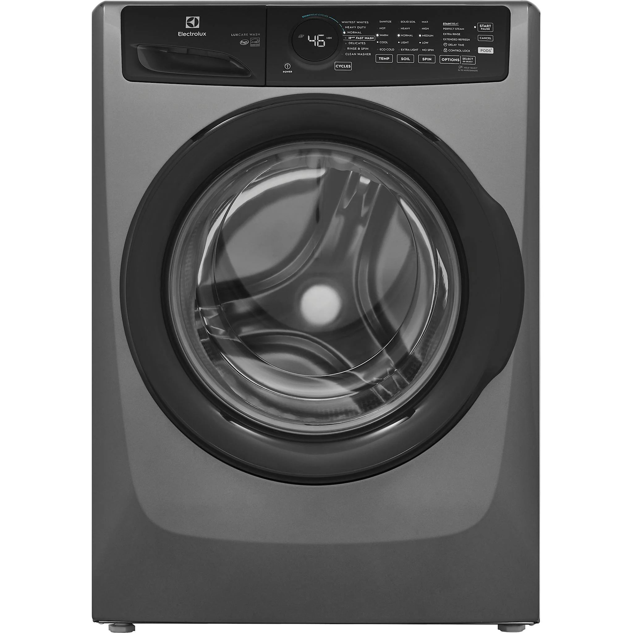 Electrolux Front Load Perfect Steam™ Washer with LuxCare® Wash - 4.5 Cu. Ft. - Titanium (ELFW7437AT)