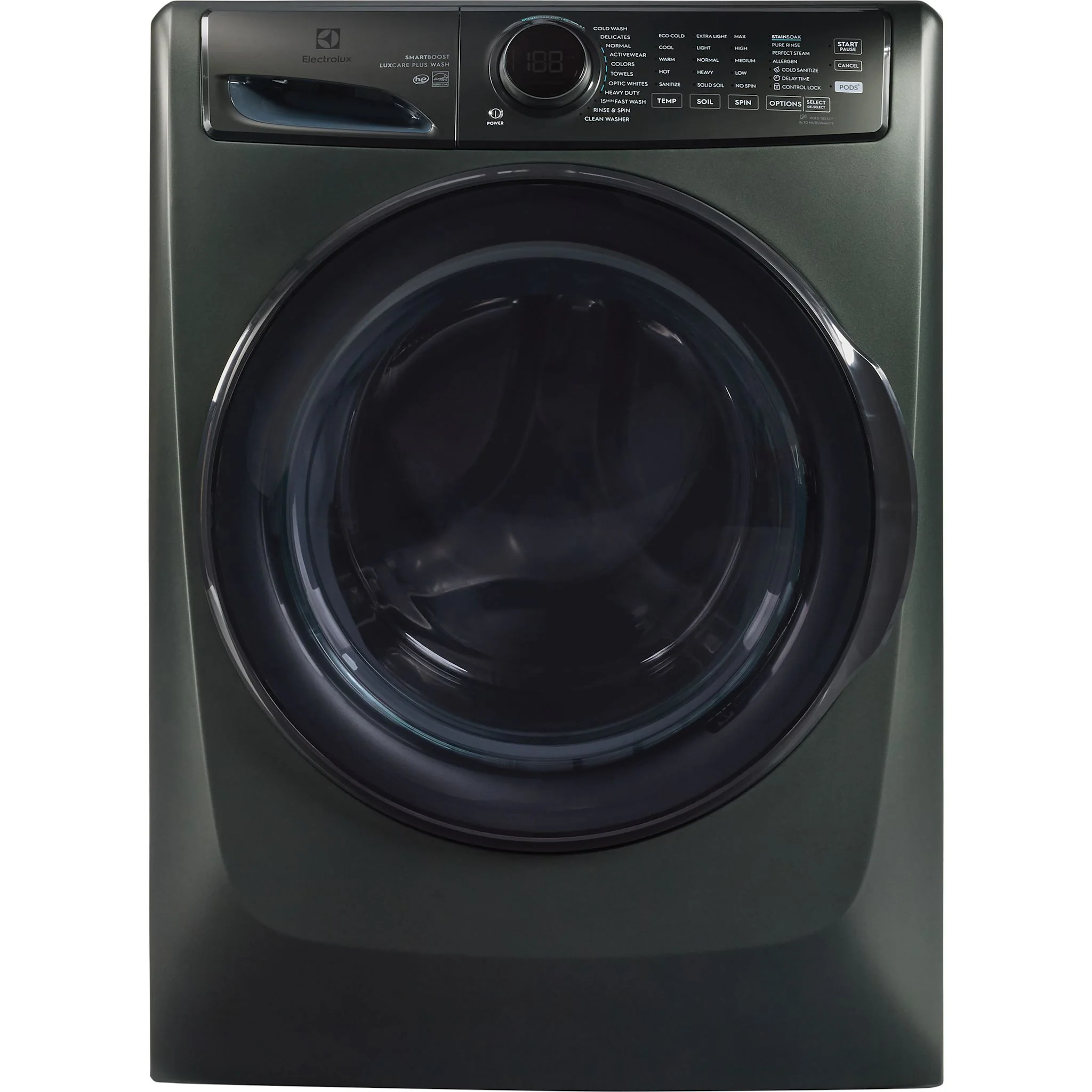 Electrolux Front Load Perfect Steam™ Washer with LuxCare® Plus Wash and SmartBoost® - 5.2 Cu. Ft. I.E.C - Green ( ELFW7738AA )