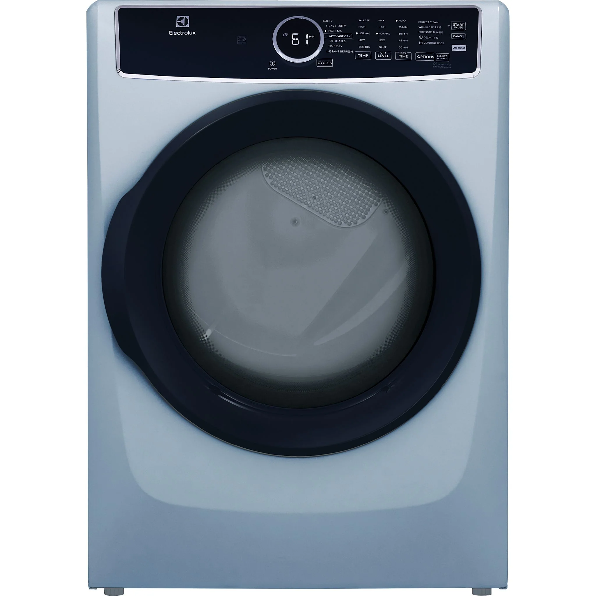 Electrolux Front Load Perfect Steam™ Gas Dryer with Instant Refresh – 8.0 Cu. Ft. - Blue ( ELFG7437AG )