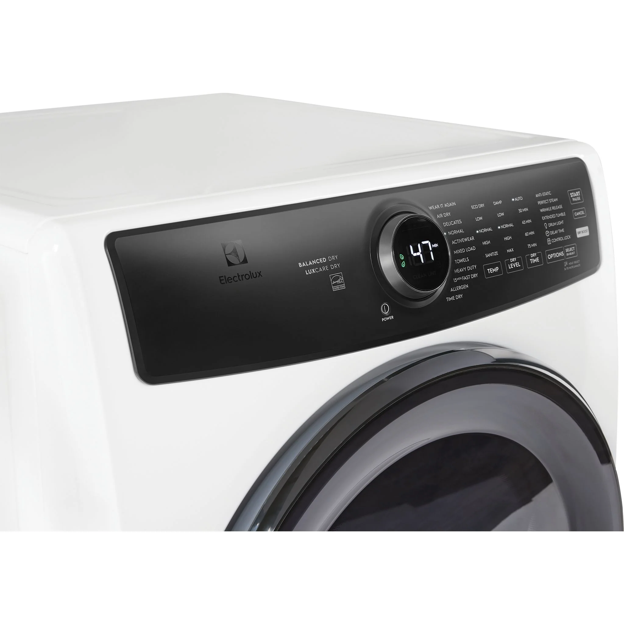 Electrolux Gas Dryer (ELFG7738AW) - White - Image 4