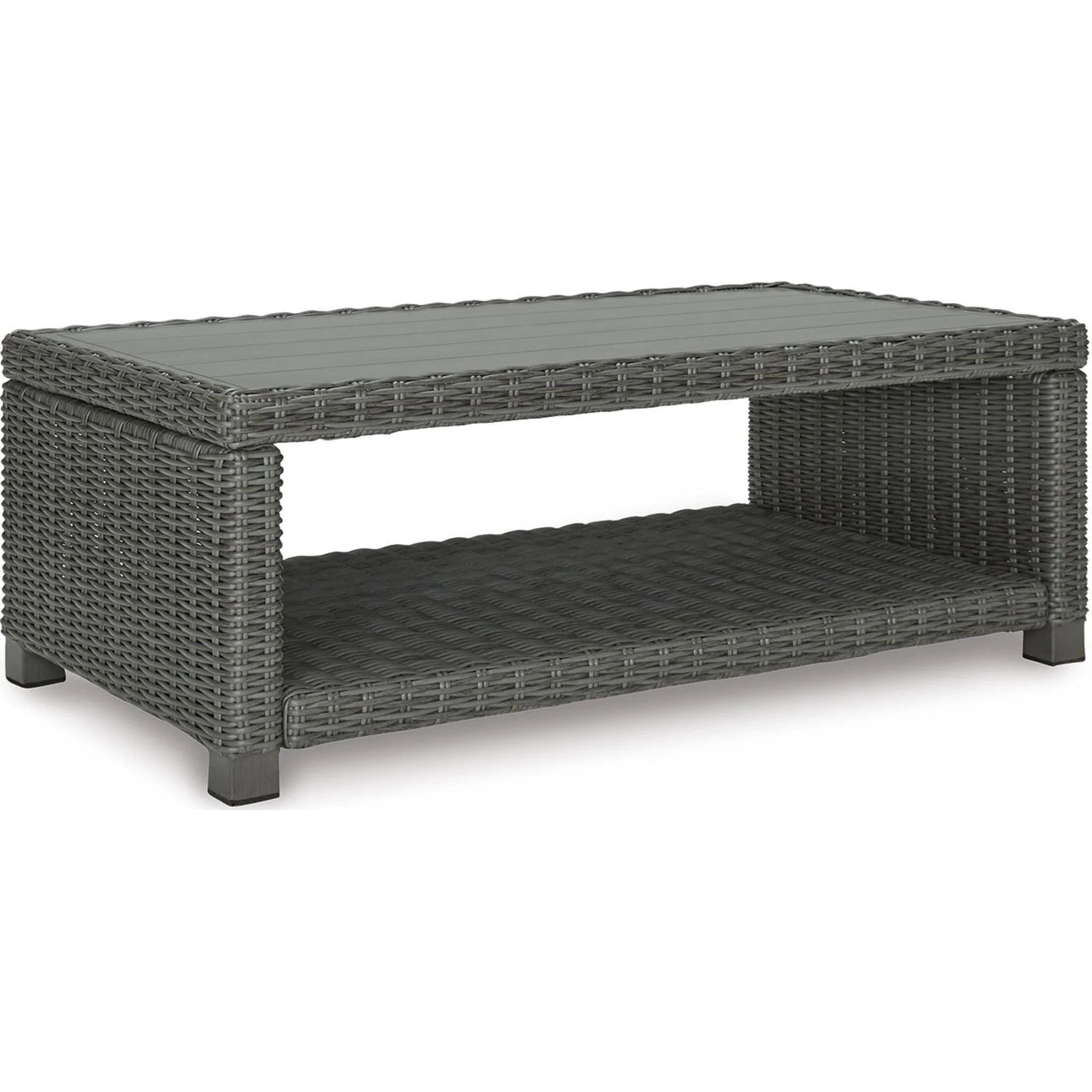 Elite Park 3 Piece Outdoor Seating - Gray - Image 5