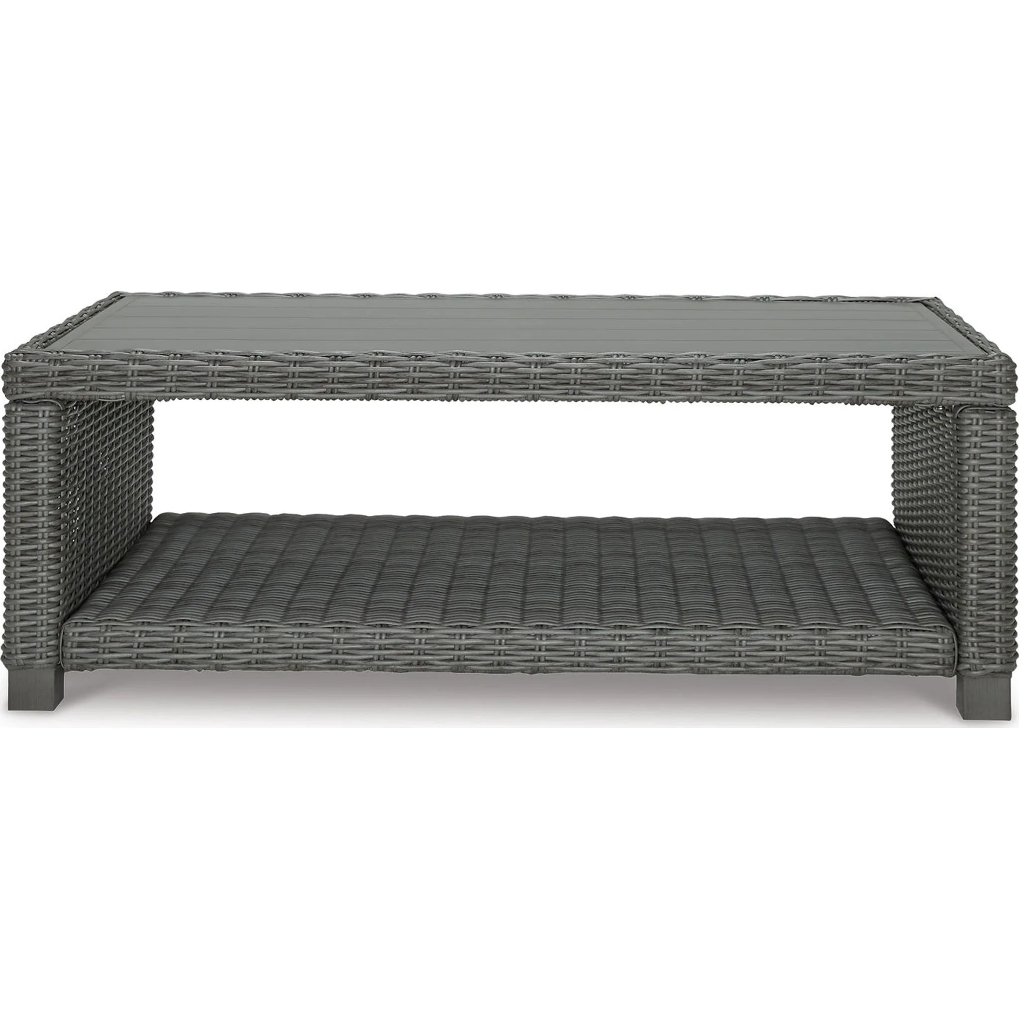 Elite Park Outdoor Coffee Table - Gray - Image 10
