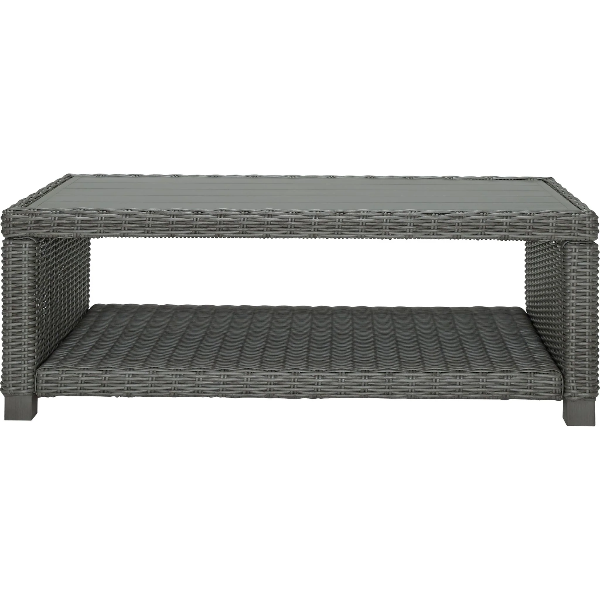 Elite Park Outdoor Coffee Table - Gray - Image 3