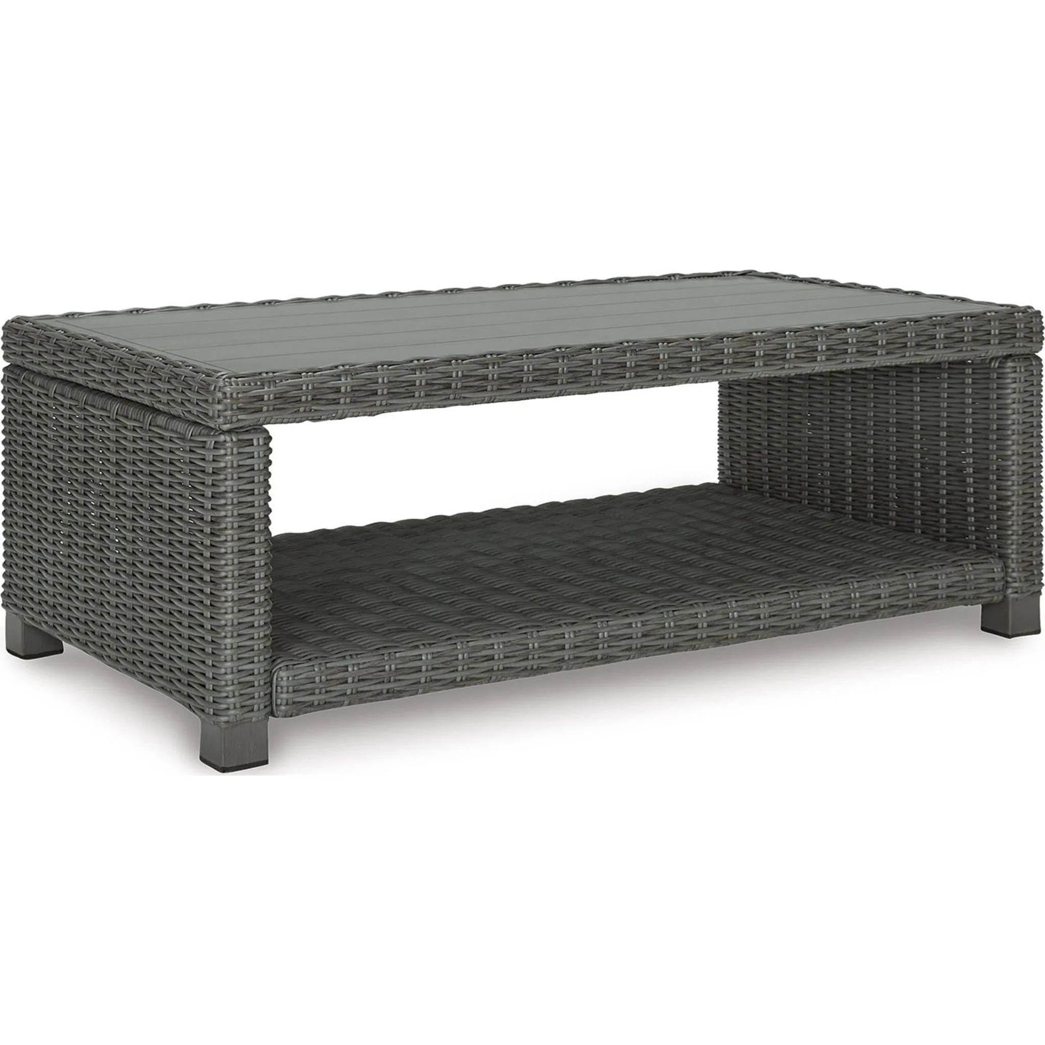 Elite Park Outdoor Coffee Table - Gray - Image 8