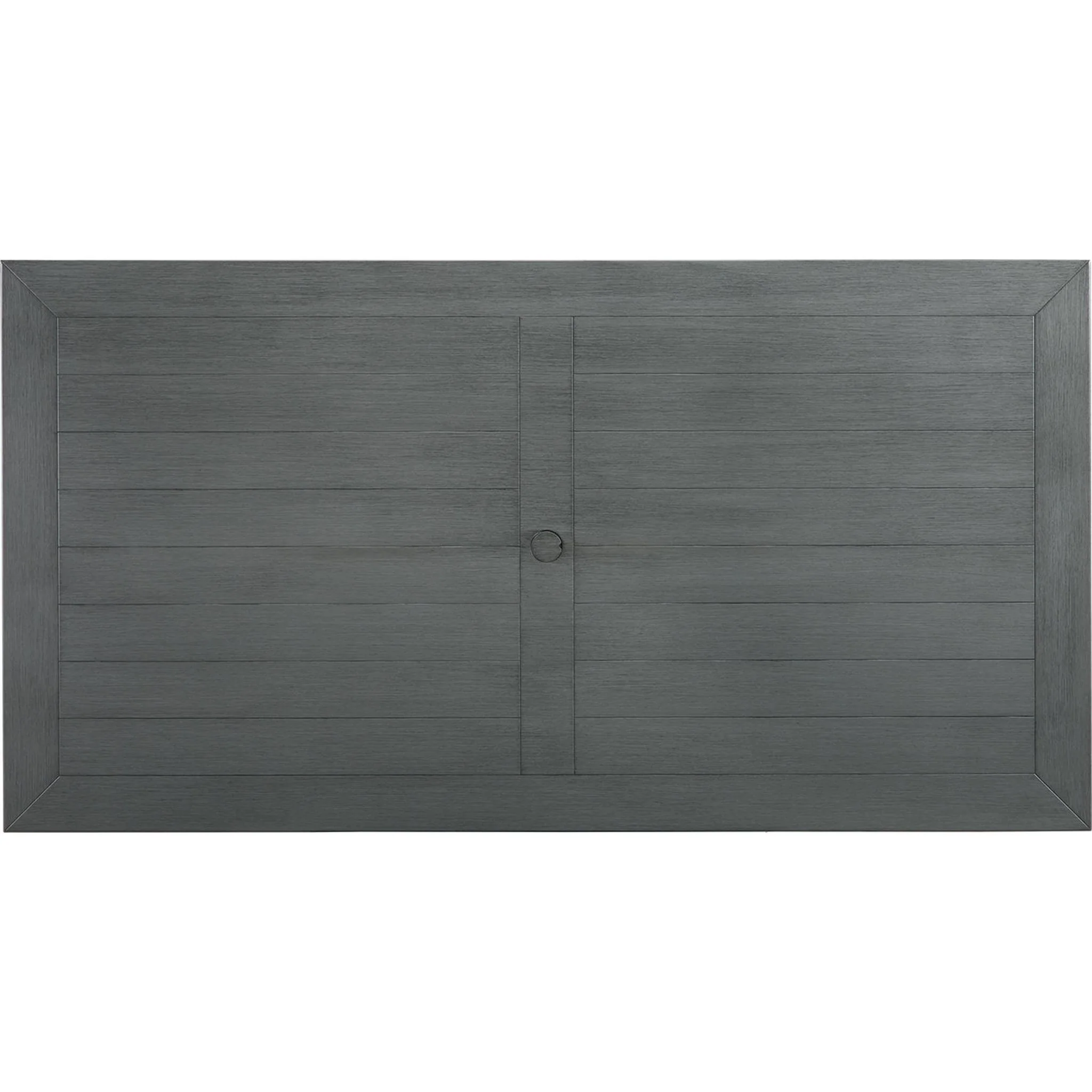 Elite Park Outdoor Rectangle Dining Table - Gray - Image 12