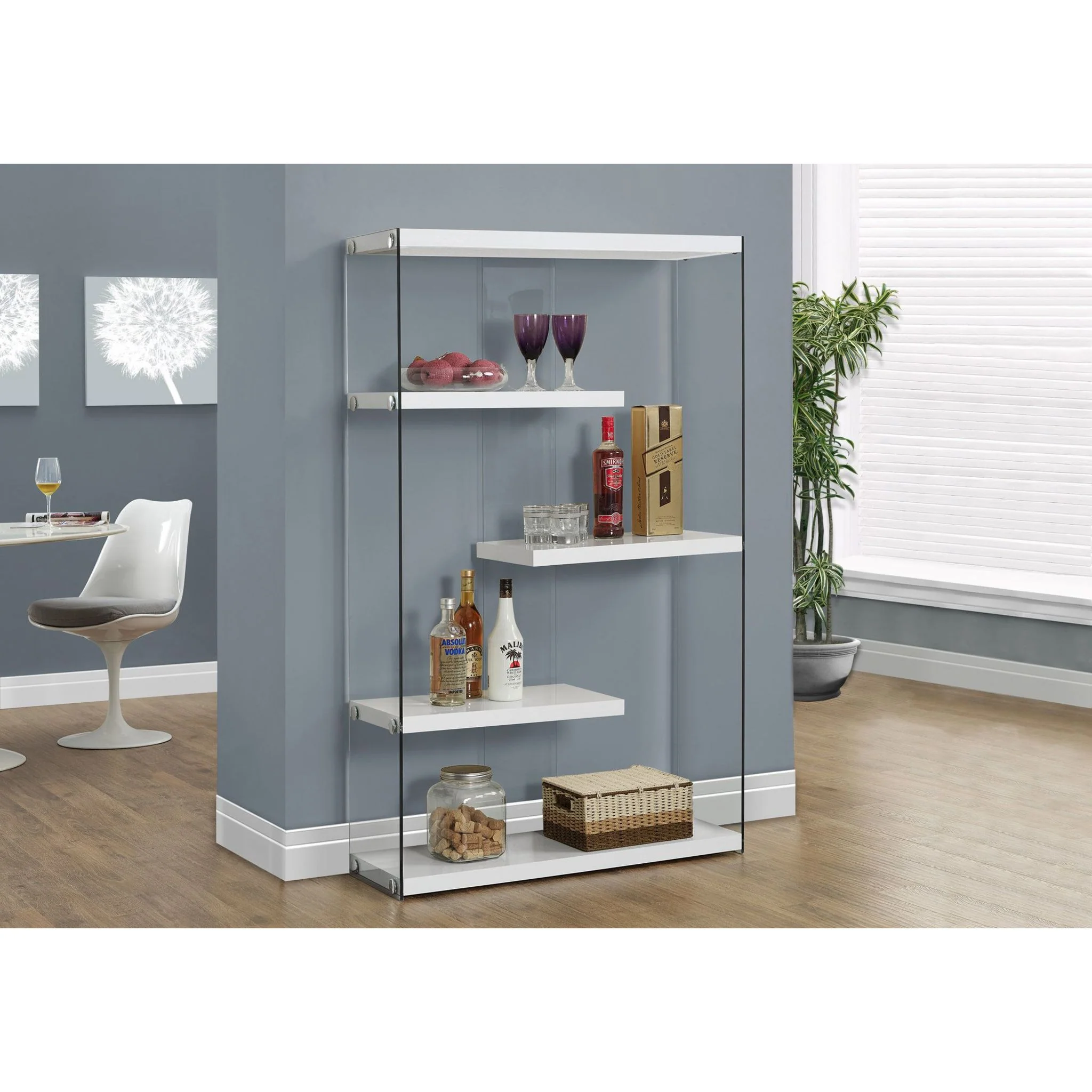 Elle Bookcase - White - Image 3