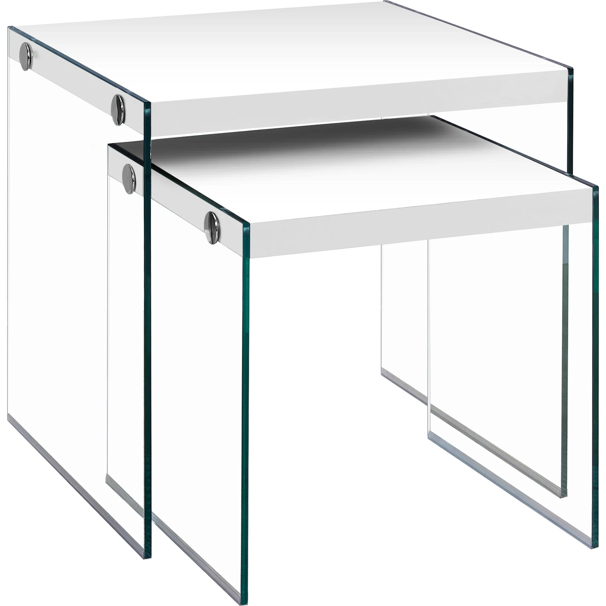 Elle Nesting Table - White