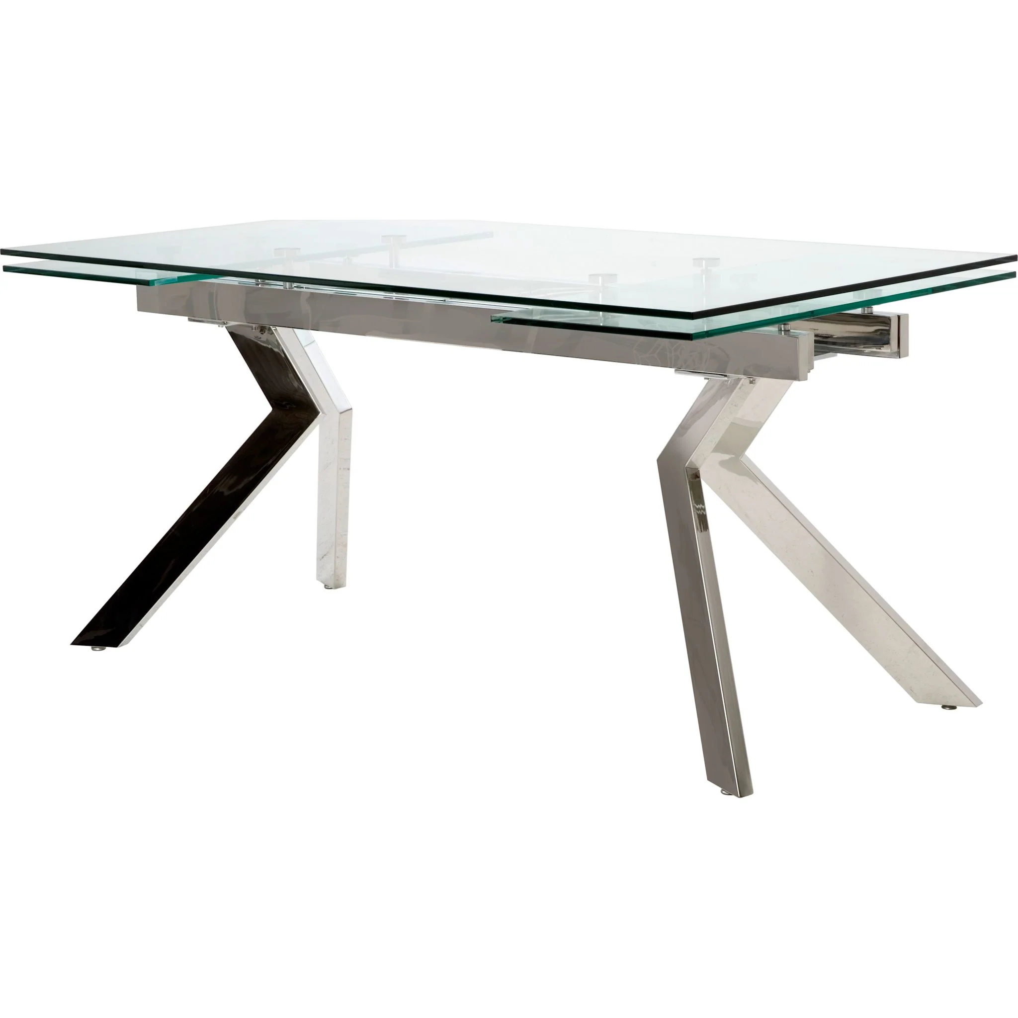 Emma Dining Extension Table - Chrome - (1462945K) - Image 4