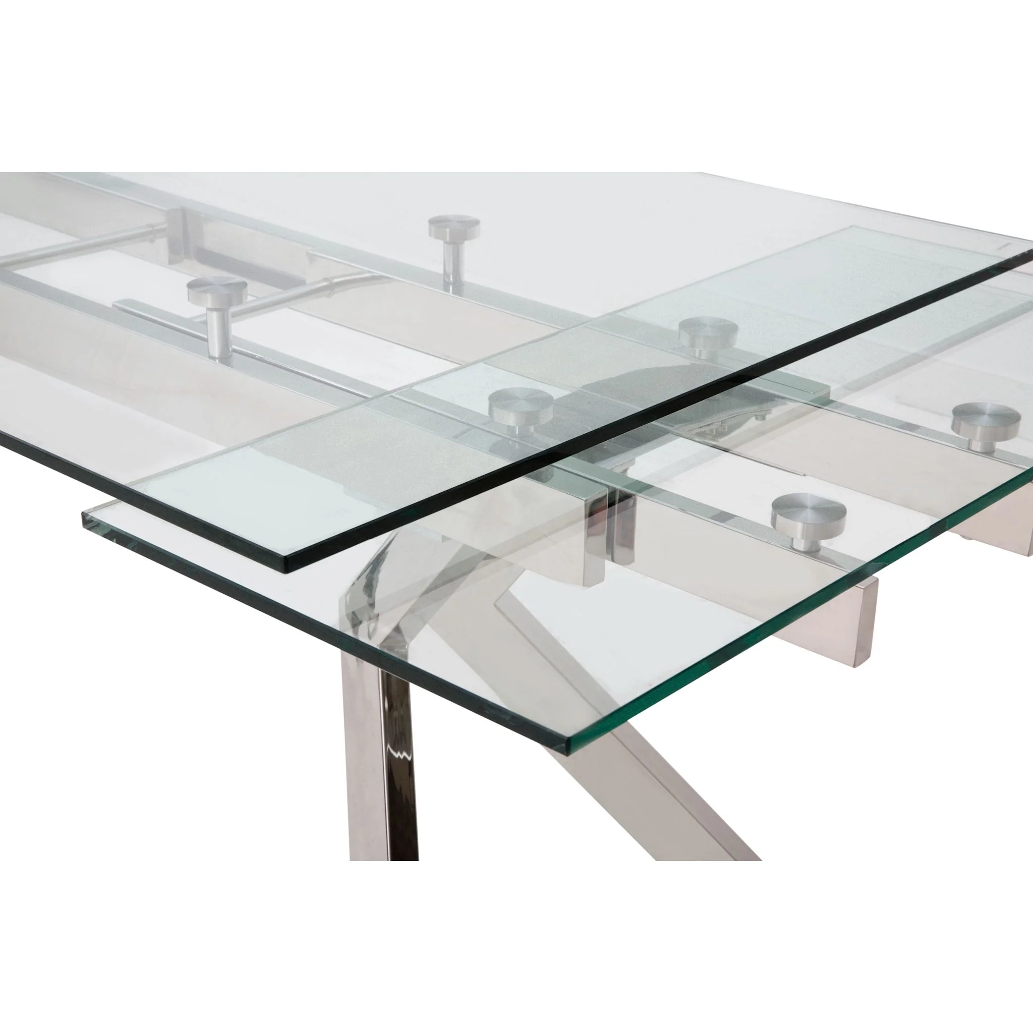 Emma Dining Extension Table - Chrome - (1462945K) - Image 6