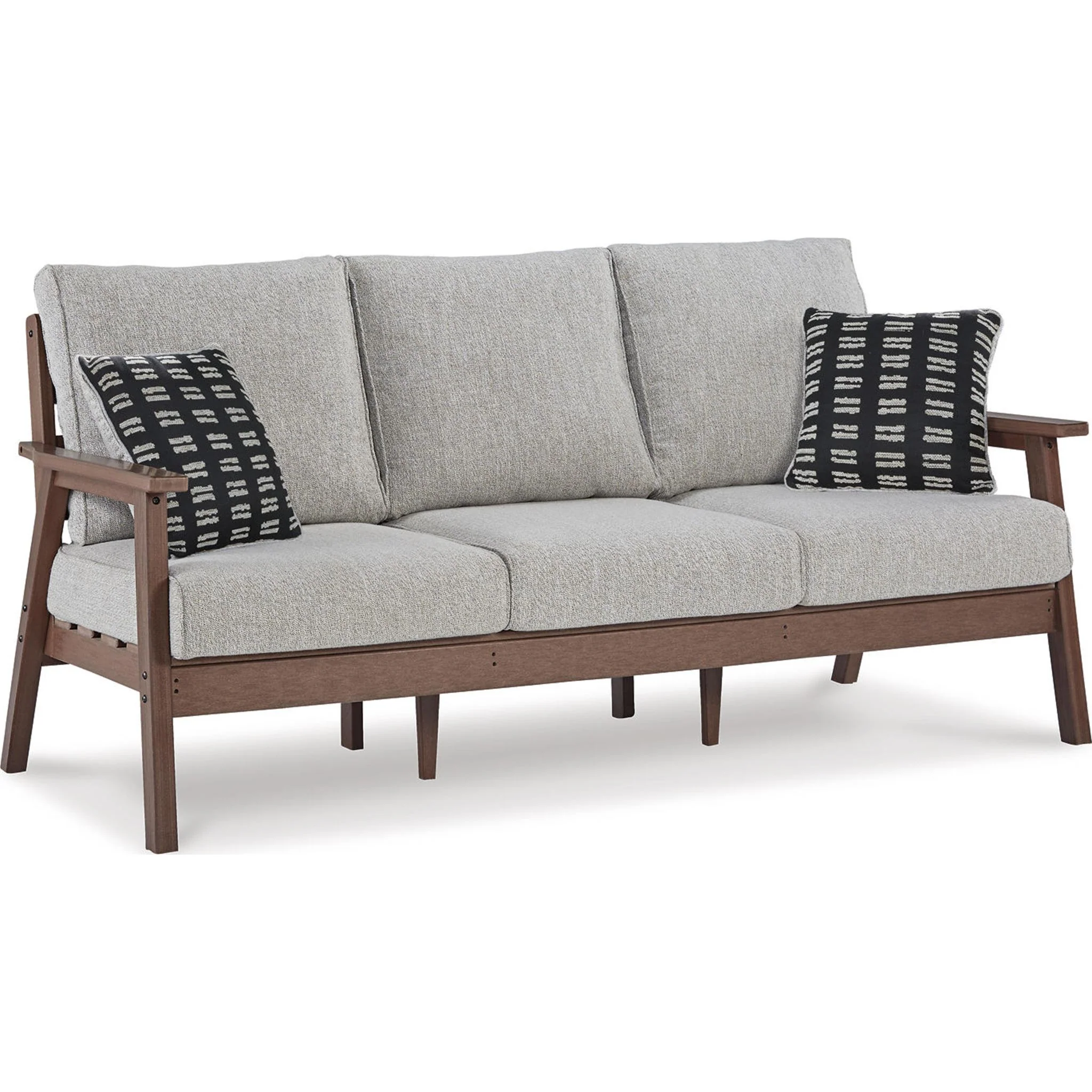 Emmeline 3 Piece Outdoor Seating - Brown/Beige - Image 8