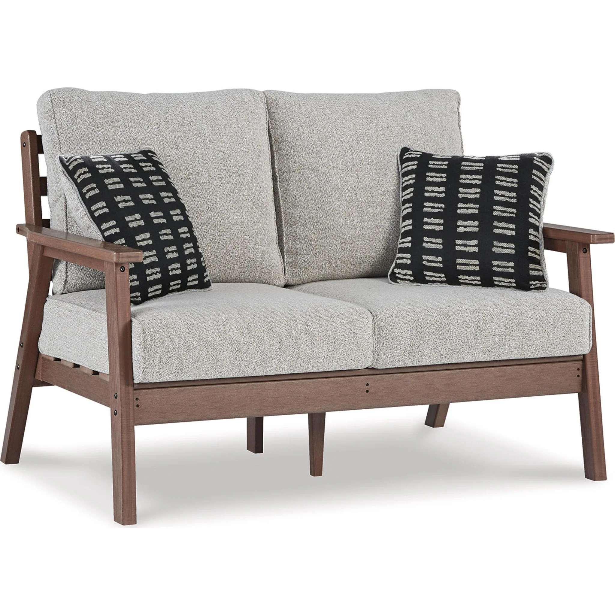 Emmeline 5 Piece Outdoor Seating - Brown/Beige - Image 11