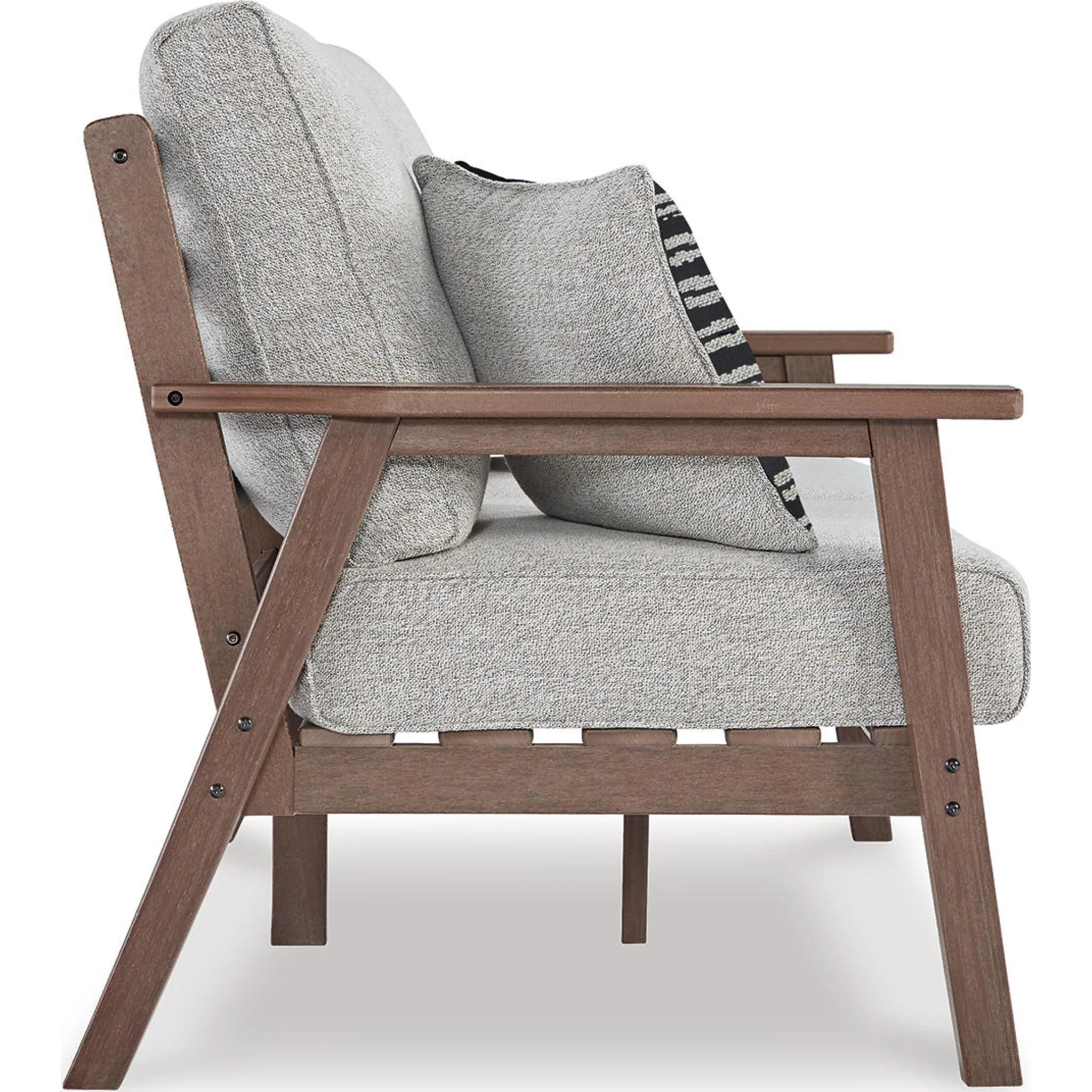 Emmeline 5 Piece Outdoor Seating - Brown/Beige - Image 14