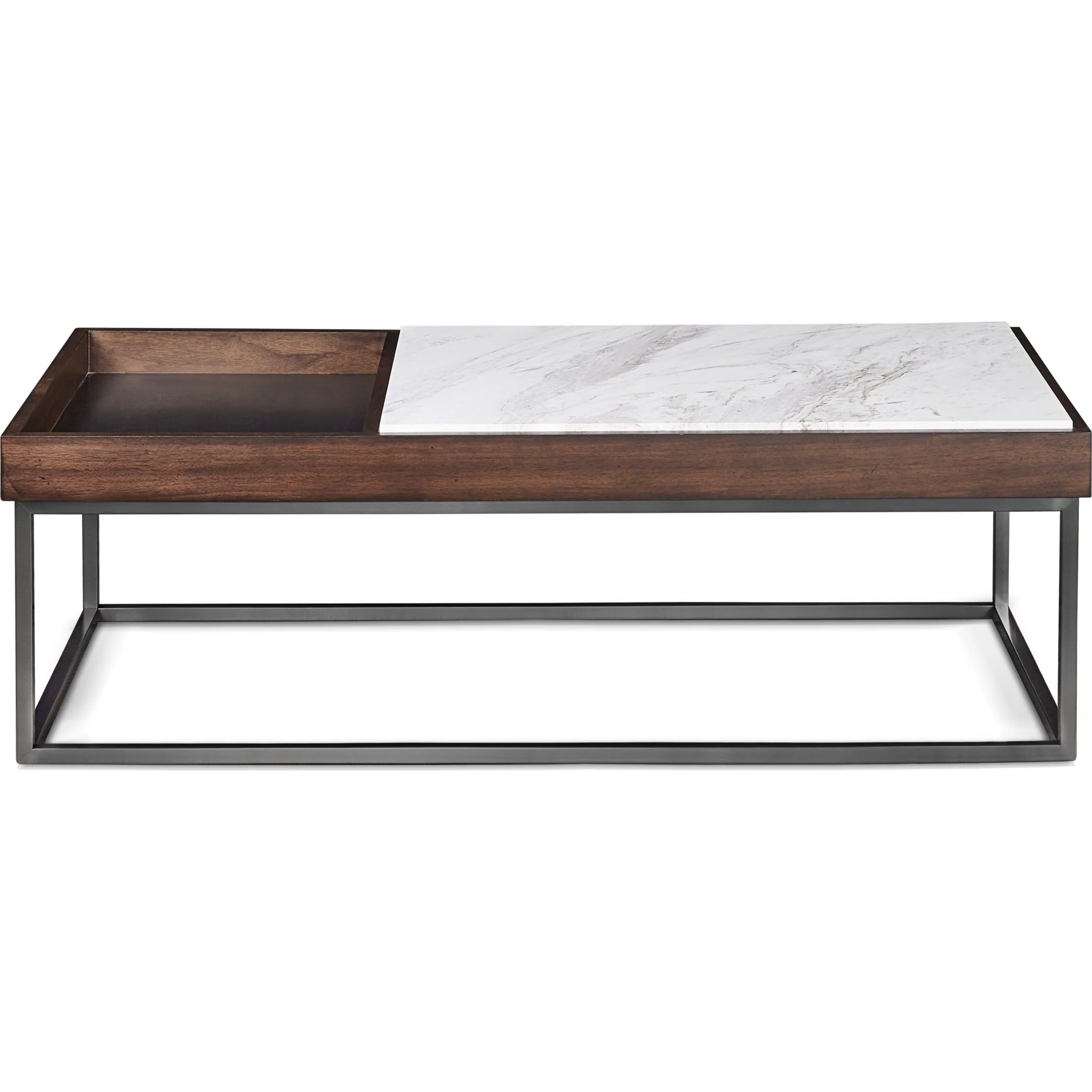 Ennis Coffee Table - Brown Sable