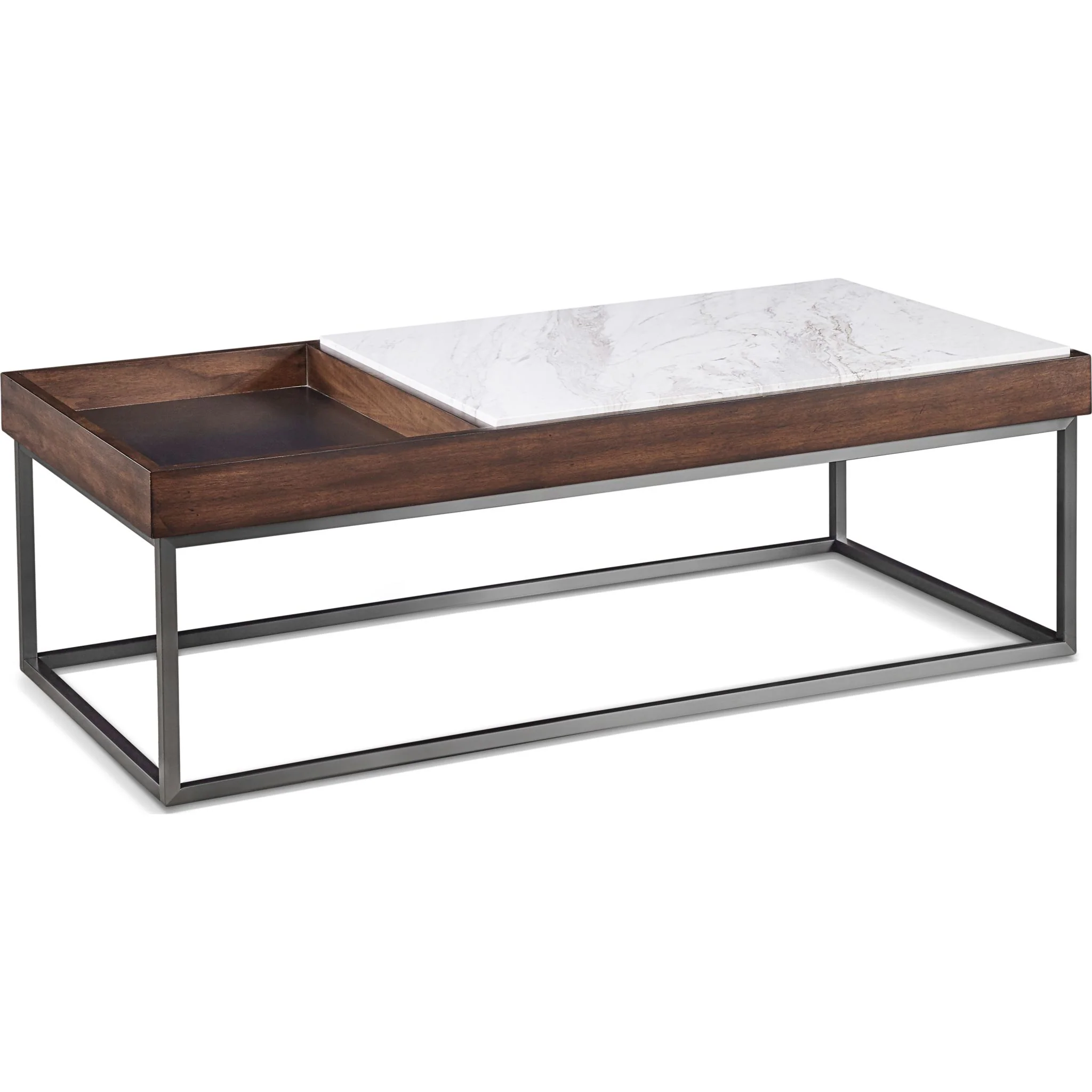 Ennis Coffee Table - Brown Sable - Image 2