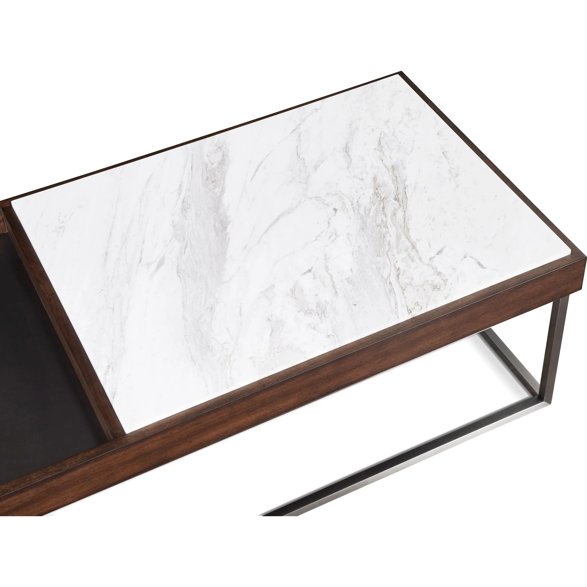 Ennis Coffee Table - Brown Sable - Image 3