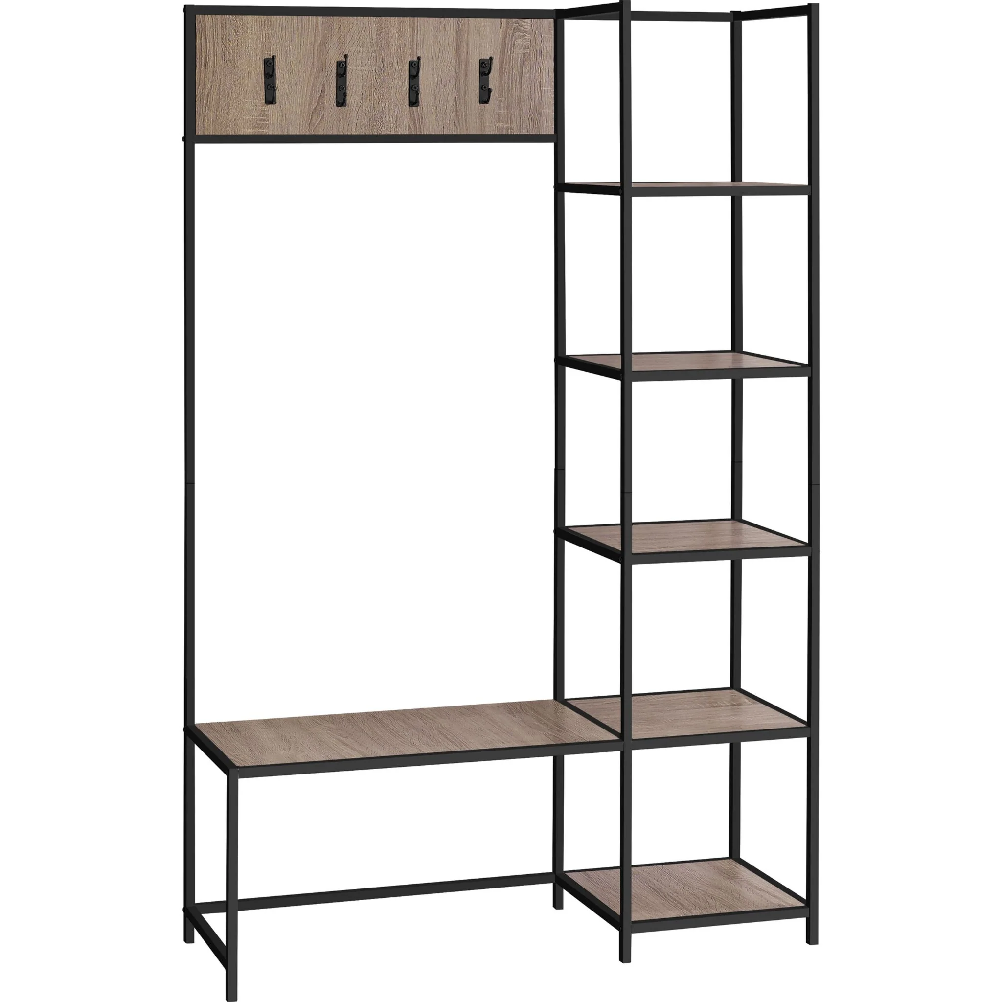 Entrada Bench - Dark Taupe