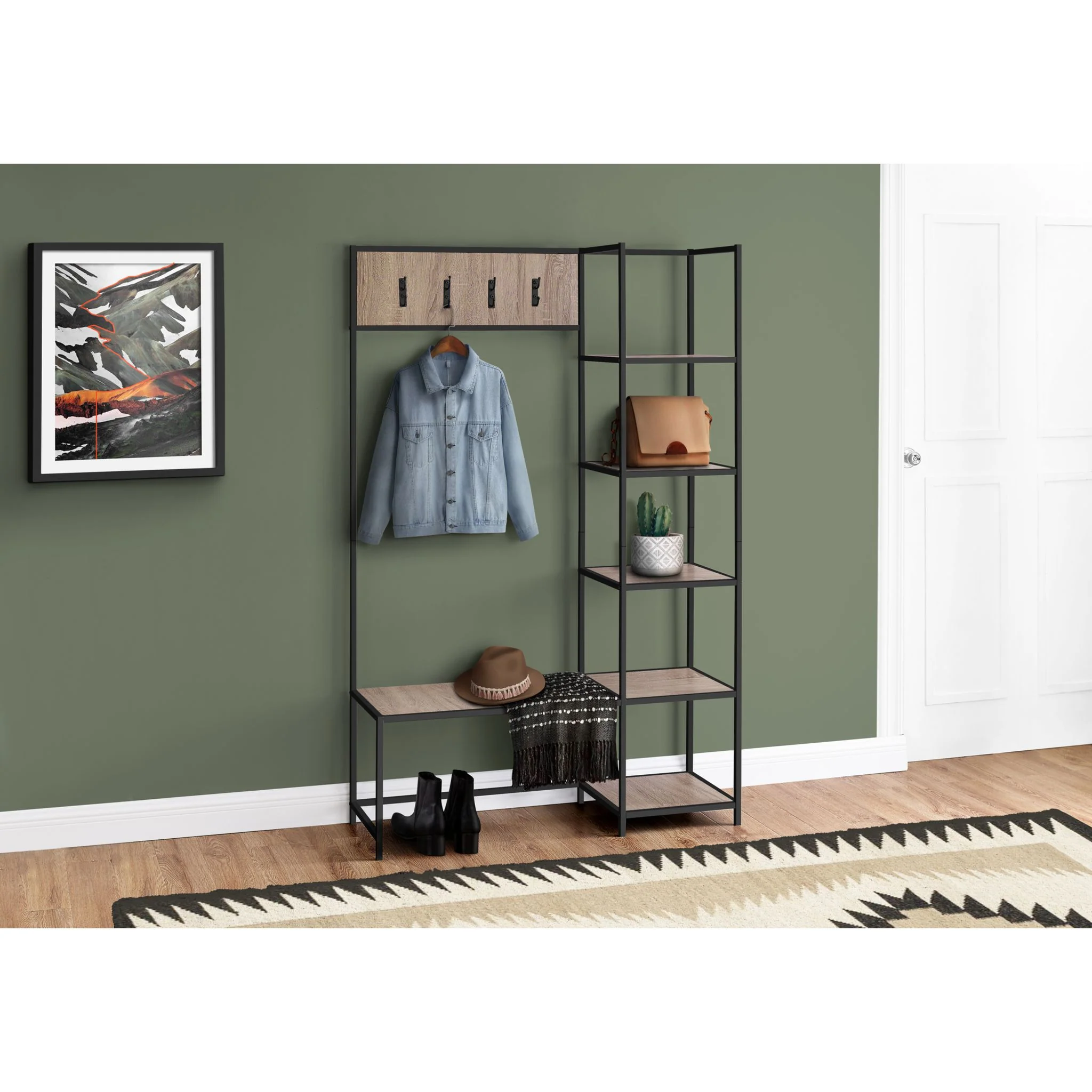 Entrada Bench - Dark Taupe - Image 7