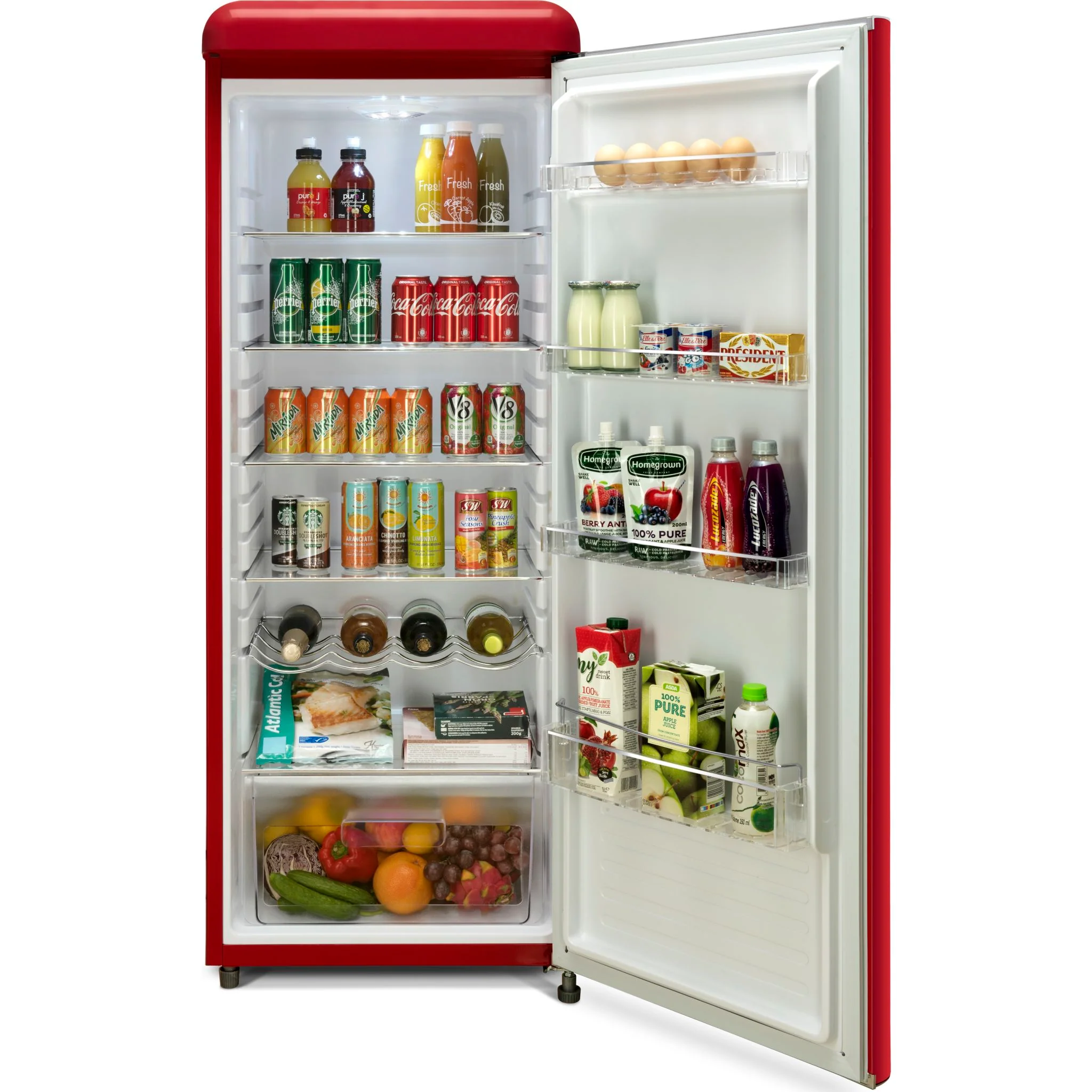 Epic All Fridge (ERAR88RED) - Red - Image 3