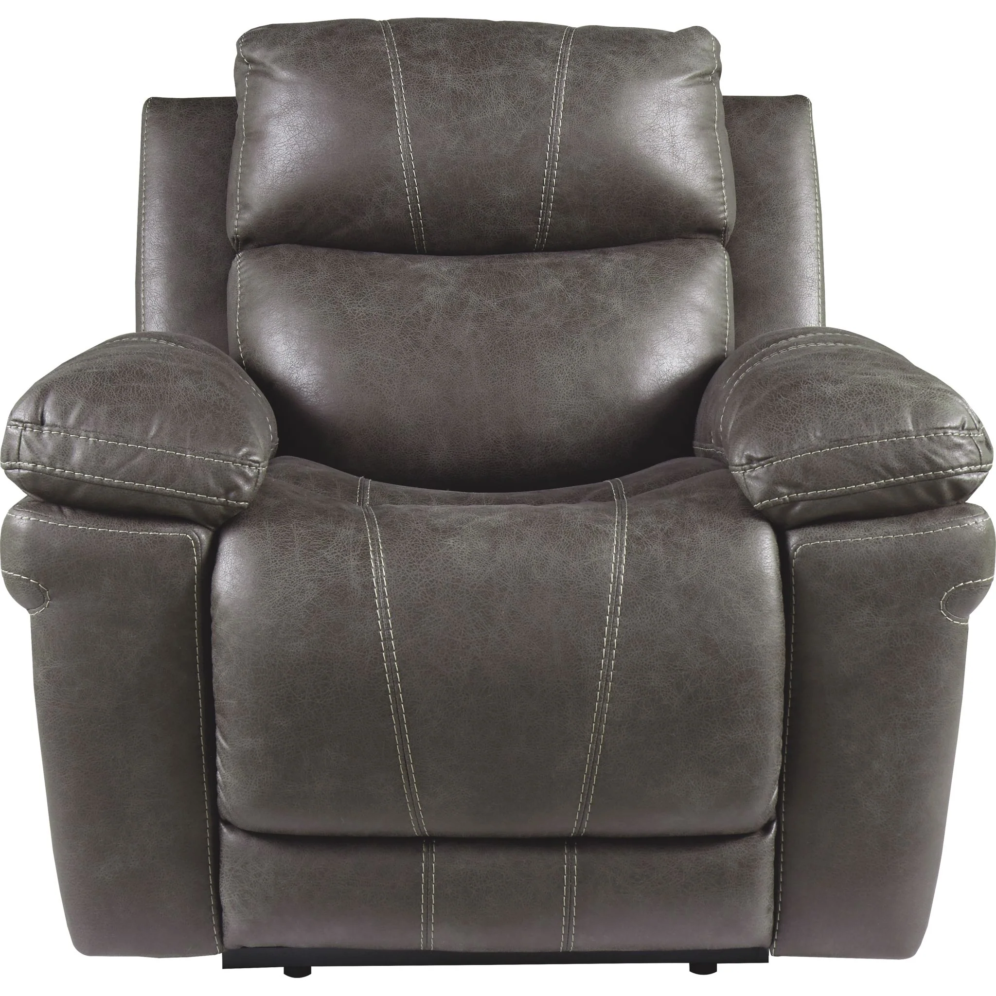 Erlangen Power Recliner With Power Headrest - Midnight - Image 4