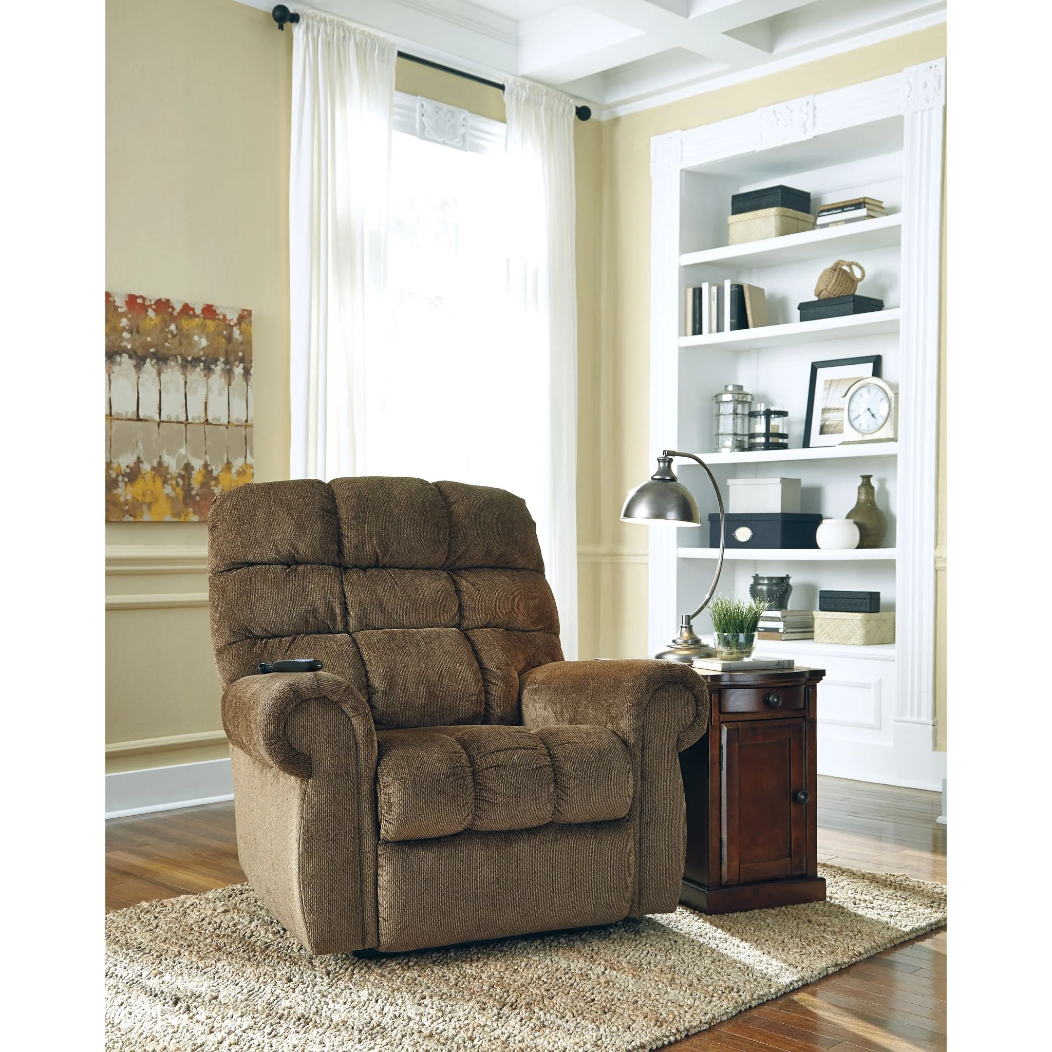 Ernestine Power Lift Recliner - Truffle - Image 7