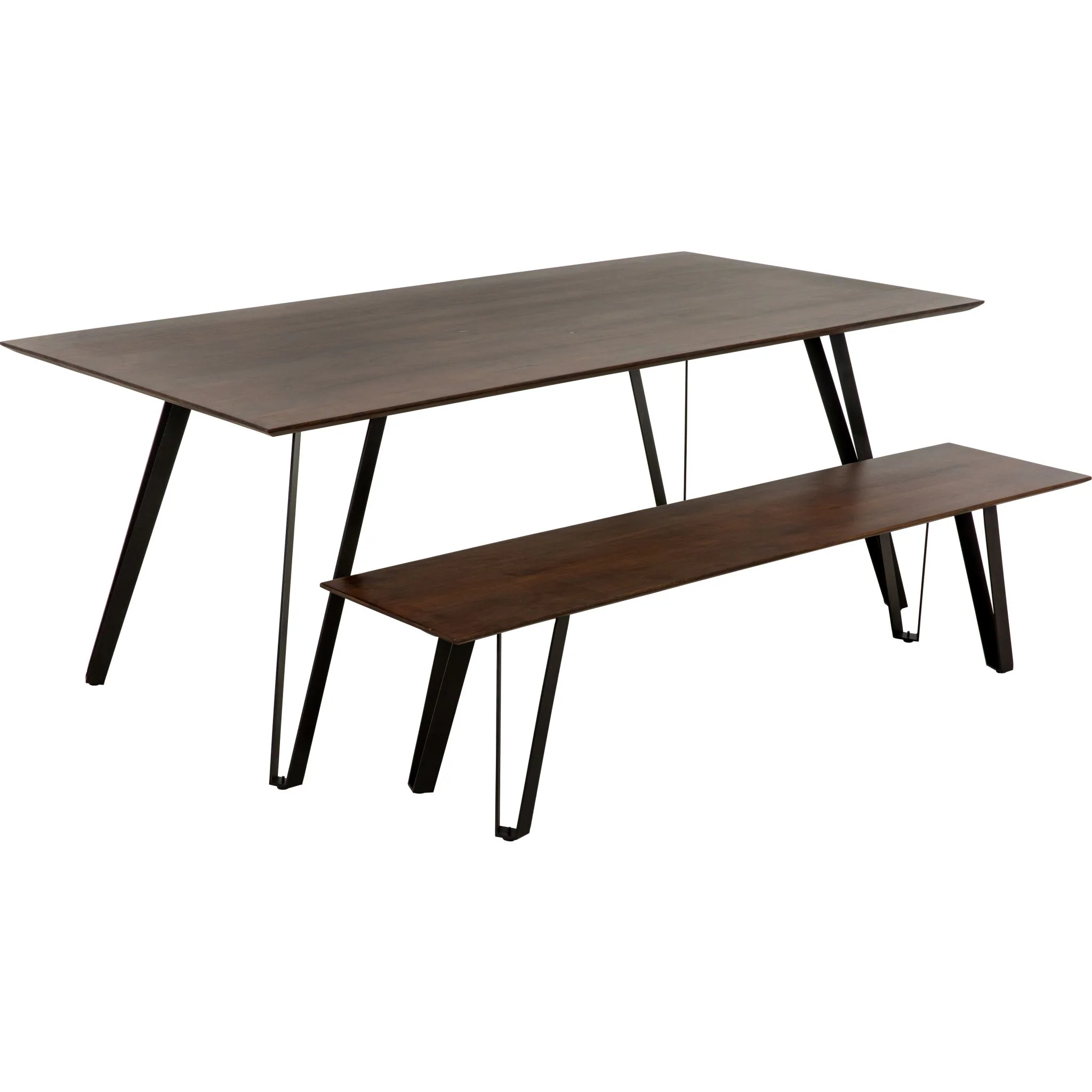 Evander Dining Table - Brown/Black - (1568564K) - Image 5