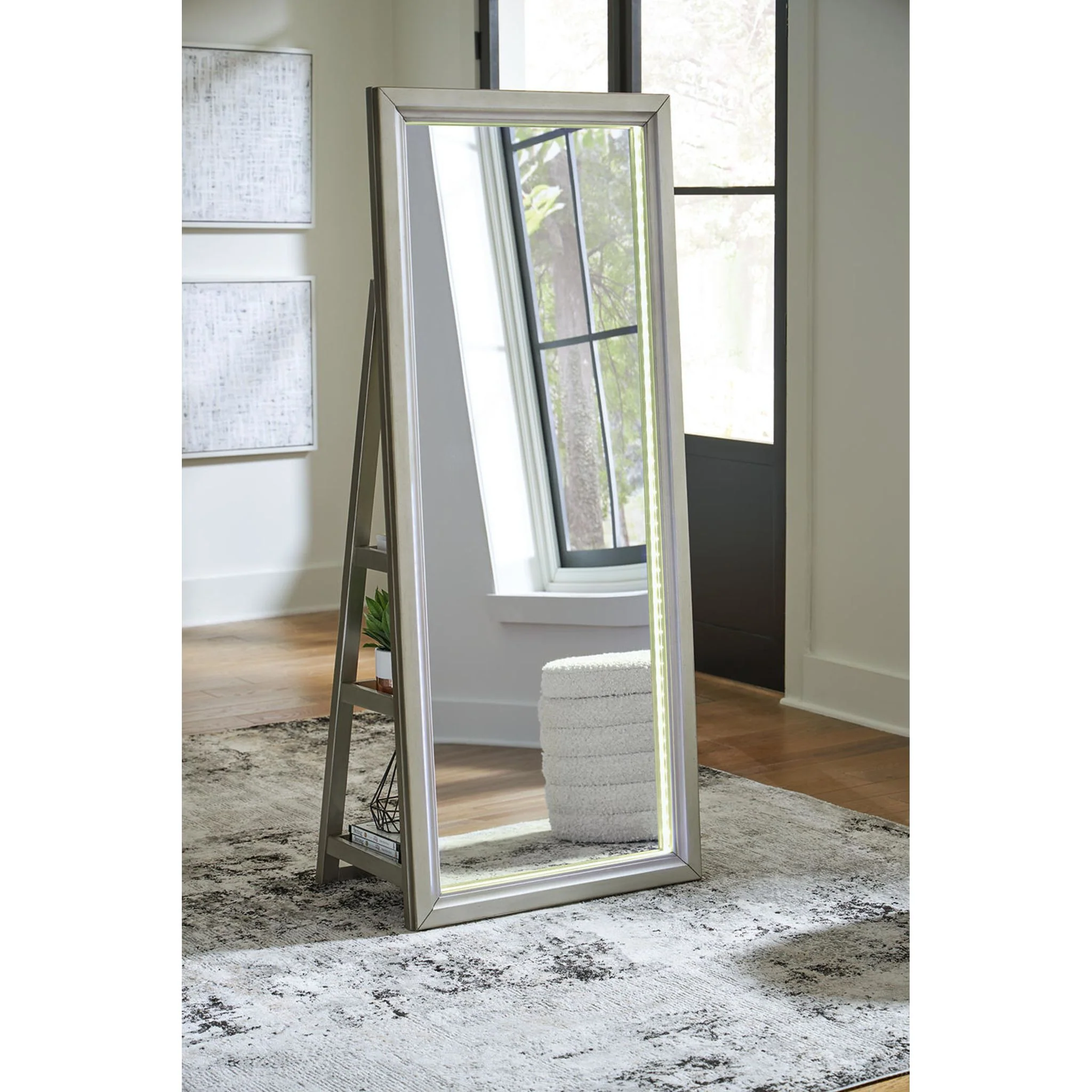 Evesen Floor Mirror - Champagne - Image 24