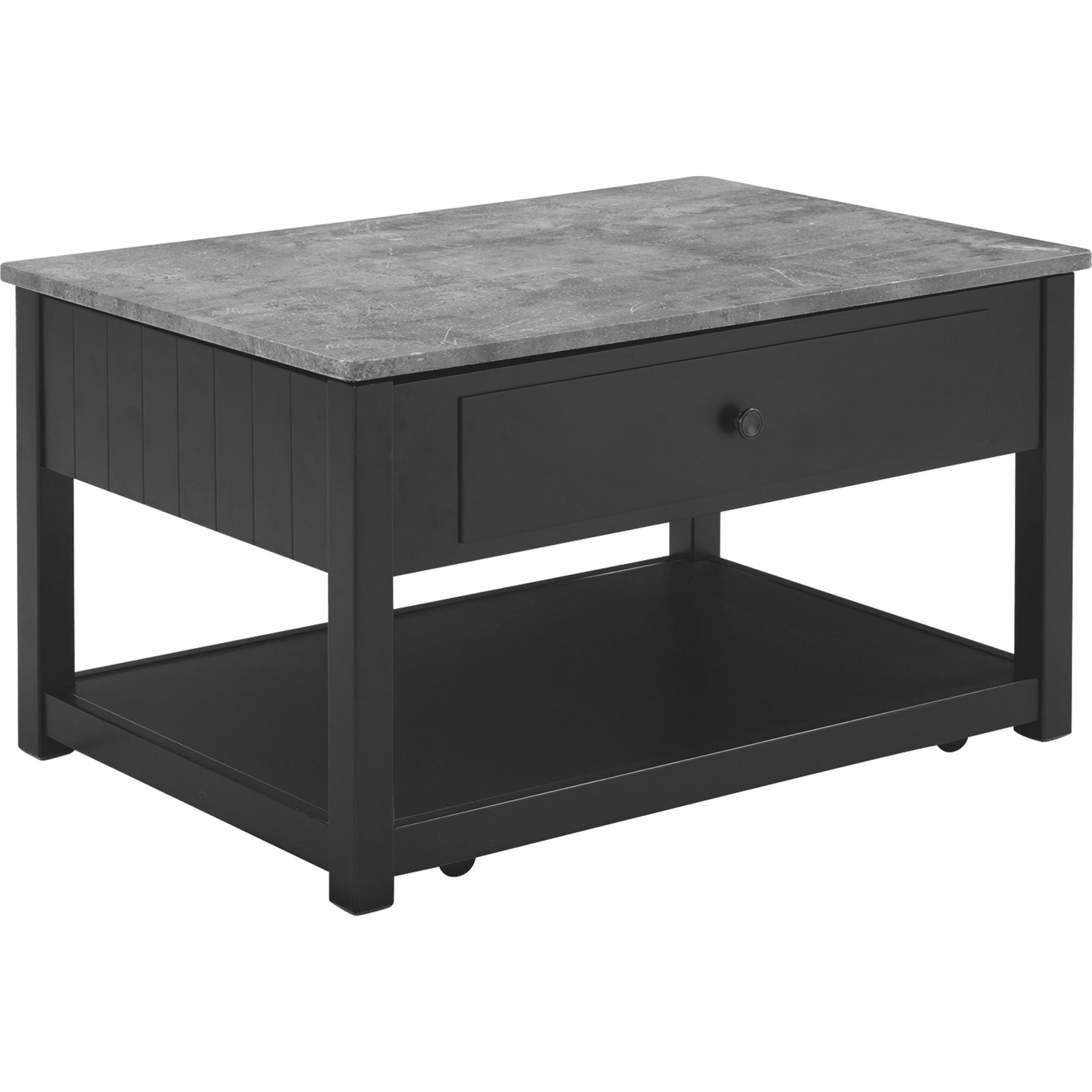 Ezmonei Coffee Table - Black/Gray