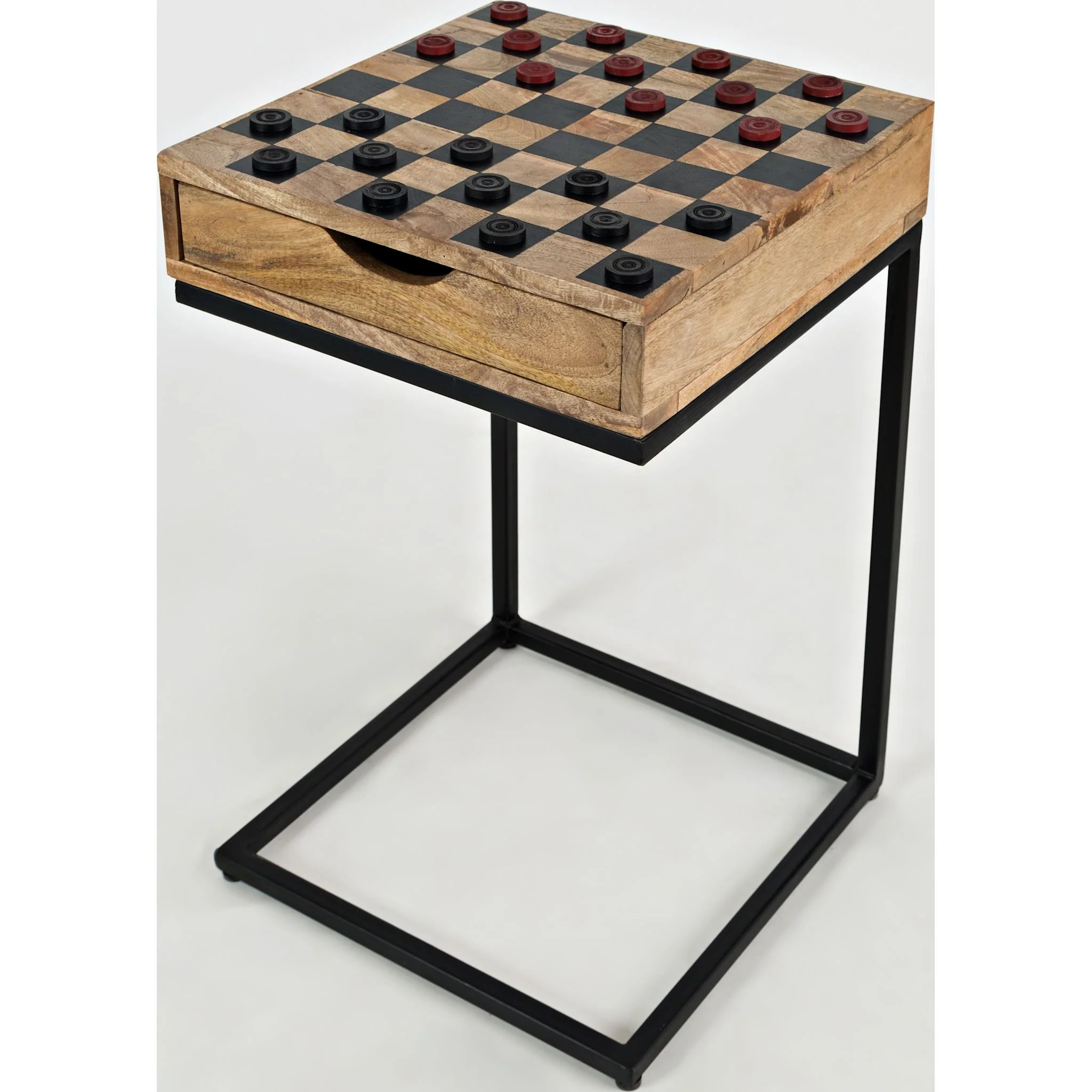 Fairchild Accent Table - Black/Brown - Image 3