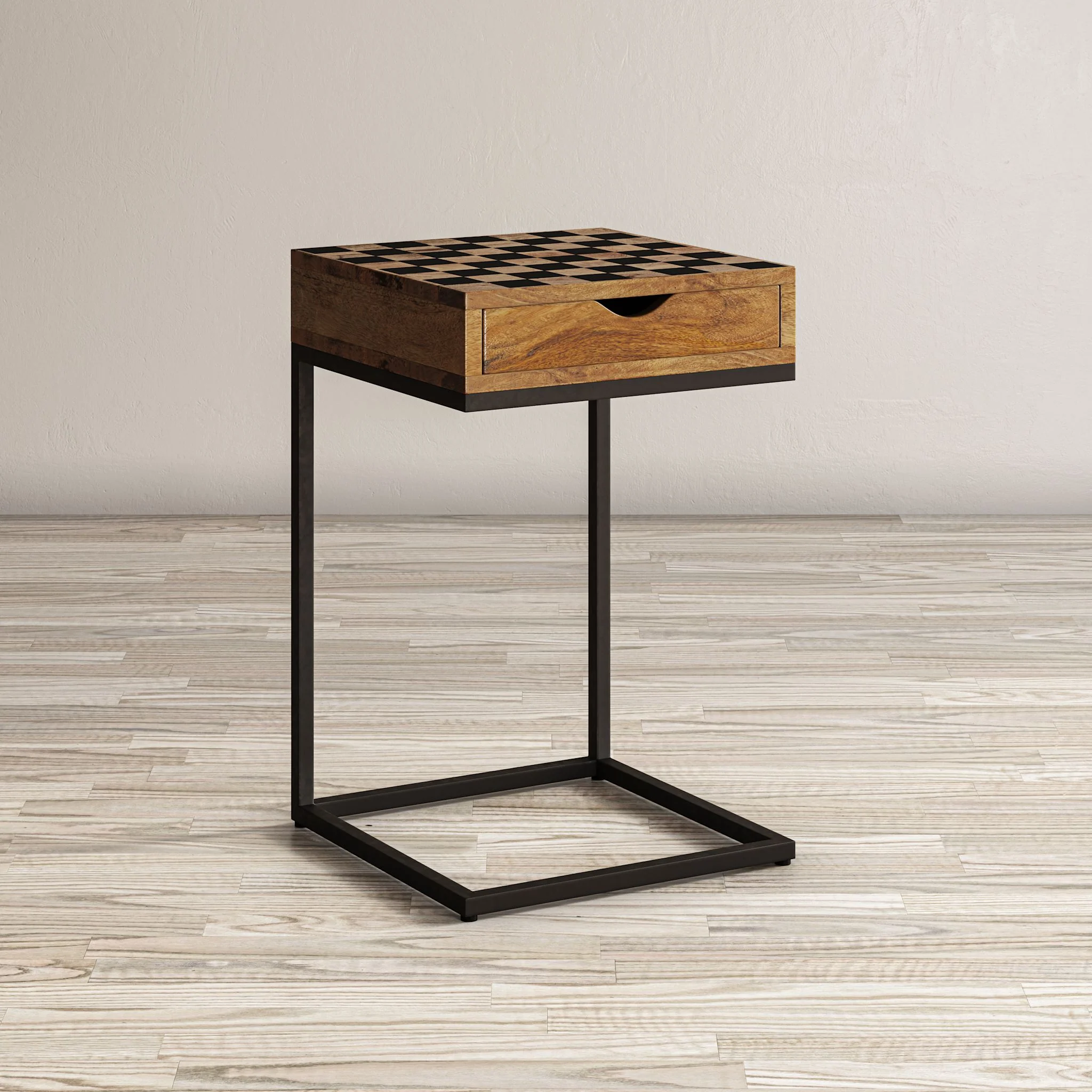 Fairchild Accent Table - Black/Brown - Image 5
