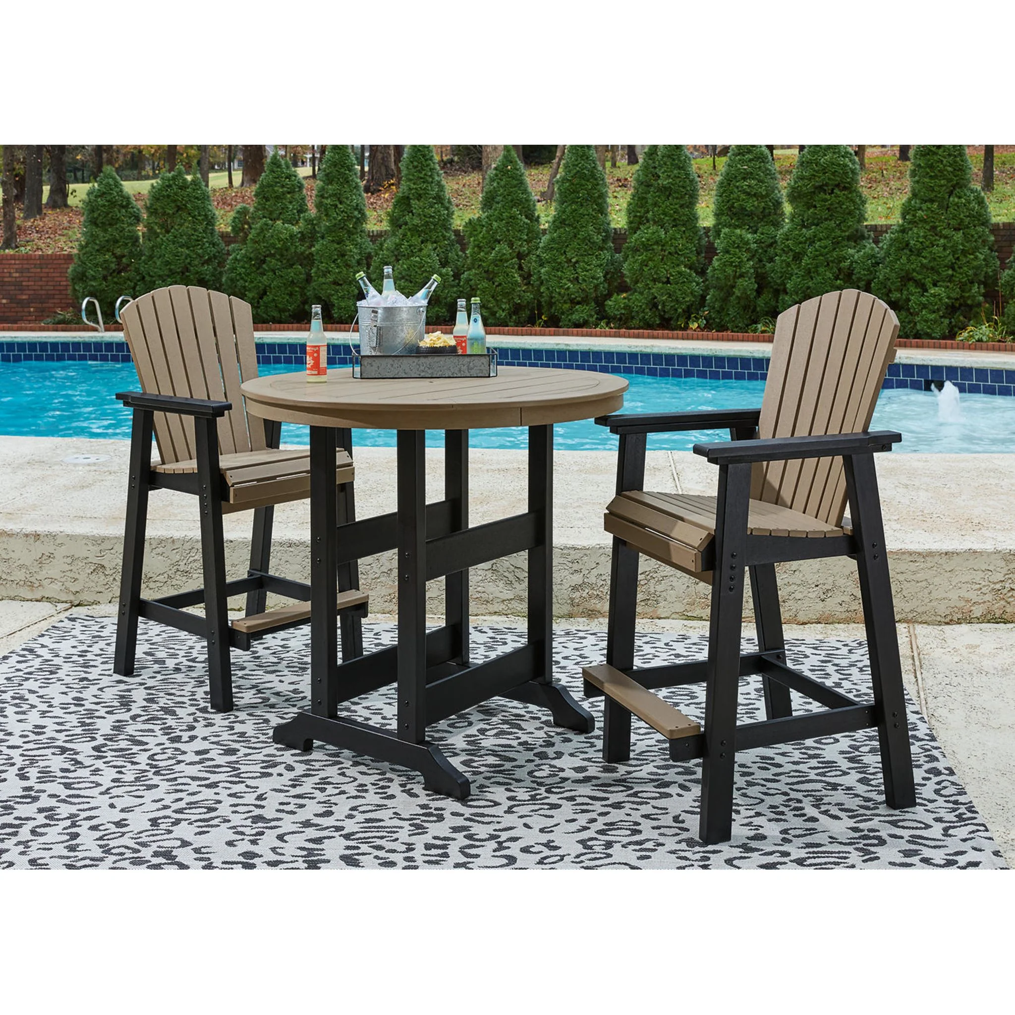 Fairen Trail Outdoor Bar Set - Image 18