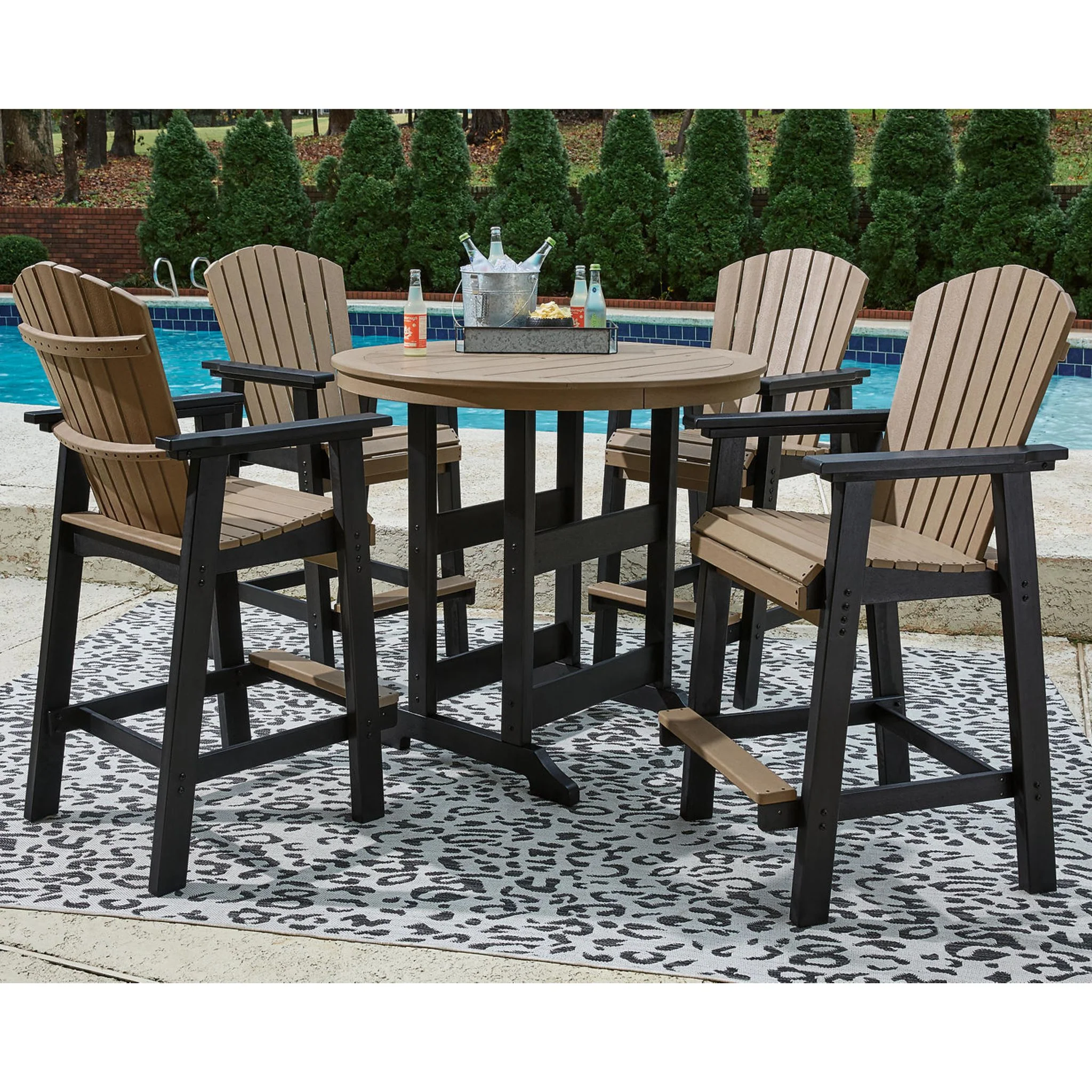 Fairen Trail Outdoor Bar Set - Image 8