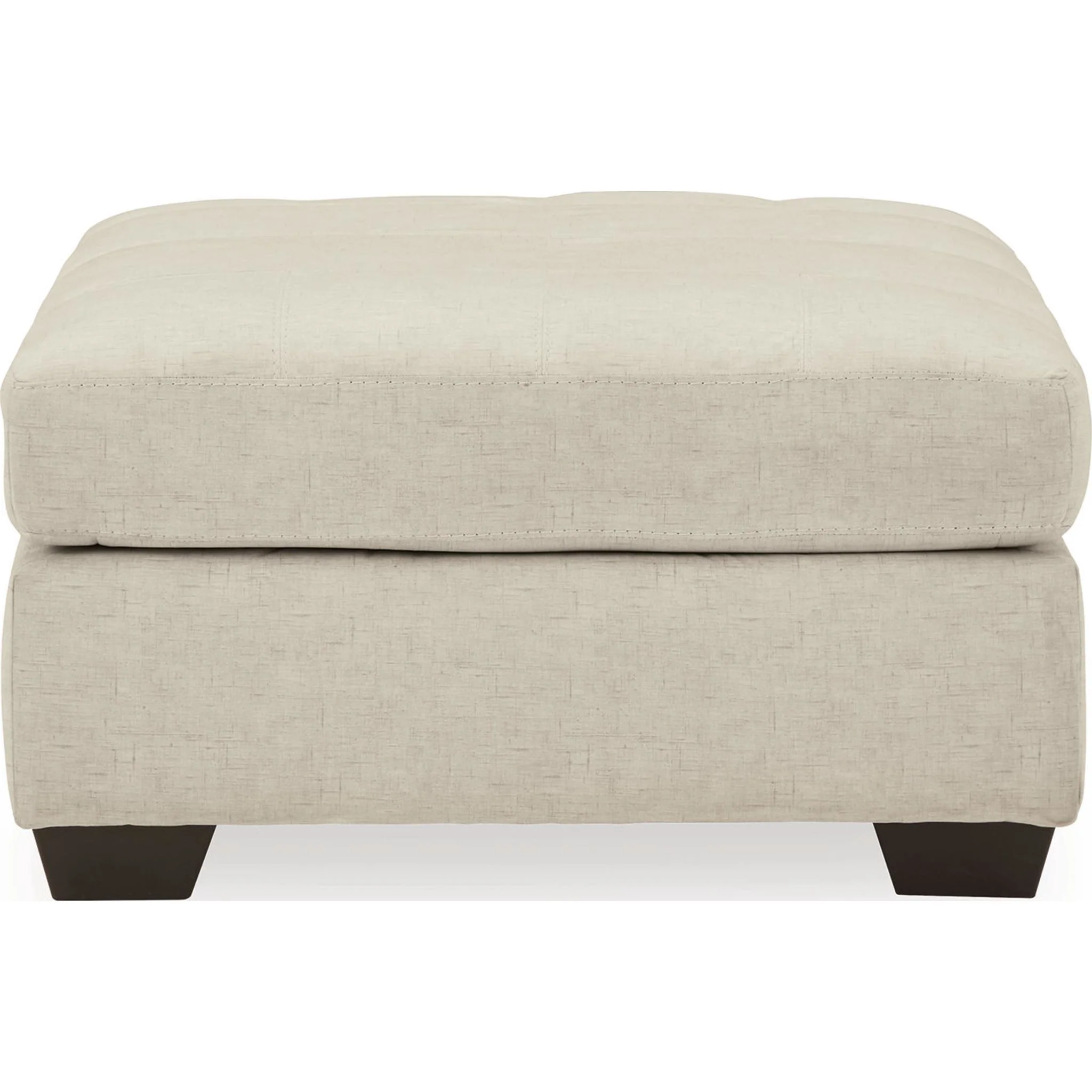 Falkirk Oversized Accent Ottoman - Parchment - Image 7