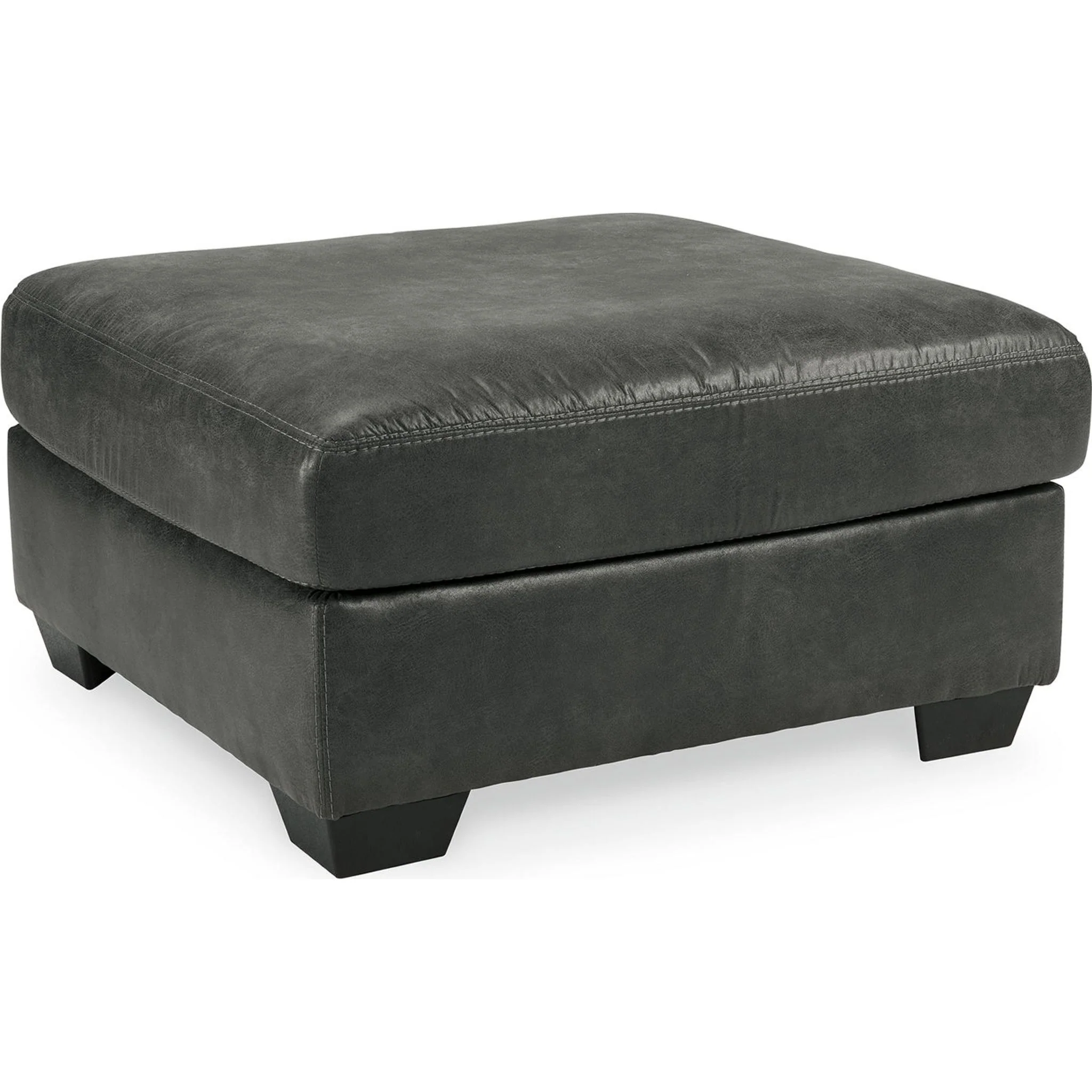 Fallston Oversized Accent Ottoman - Slate