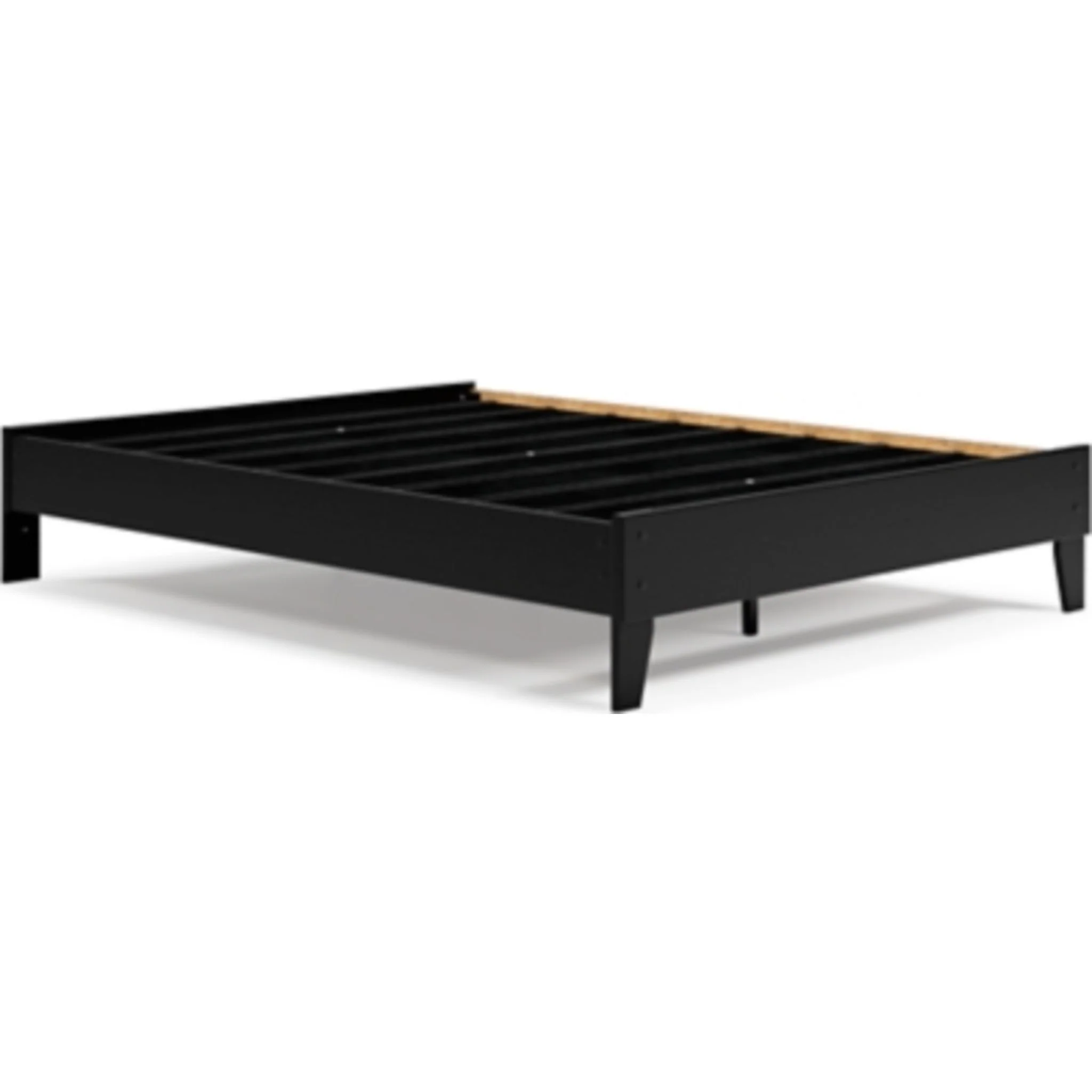 Finch Queen Platform Bed - Black