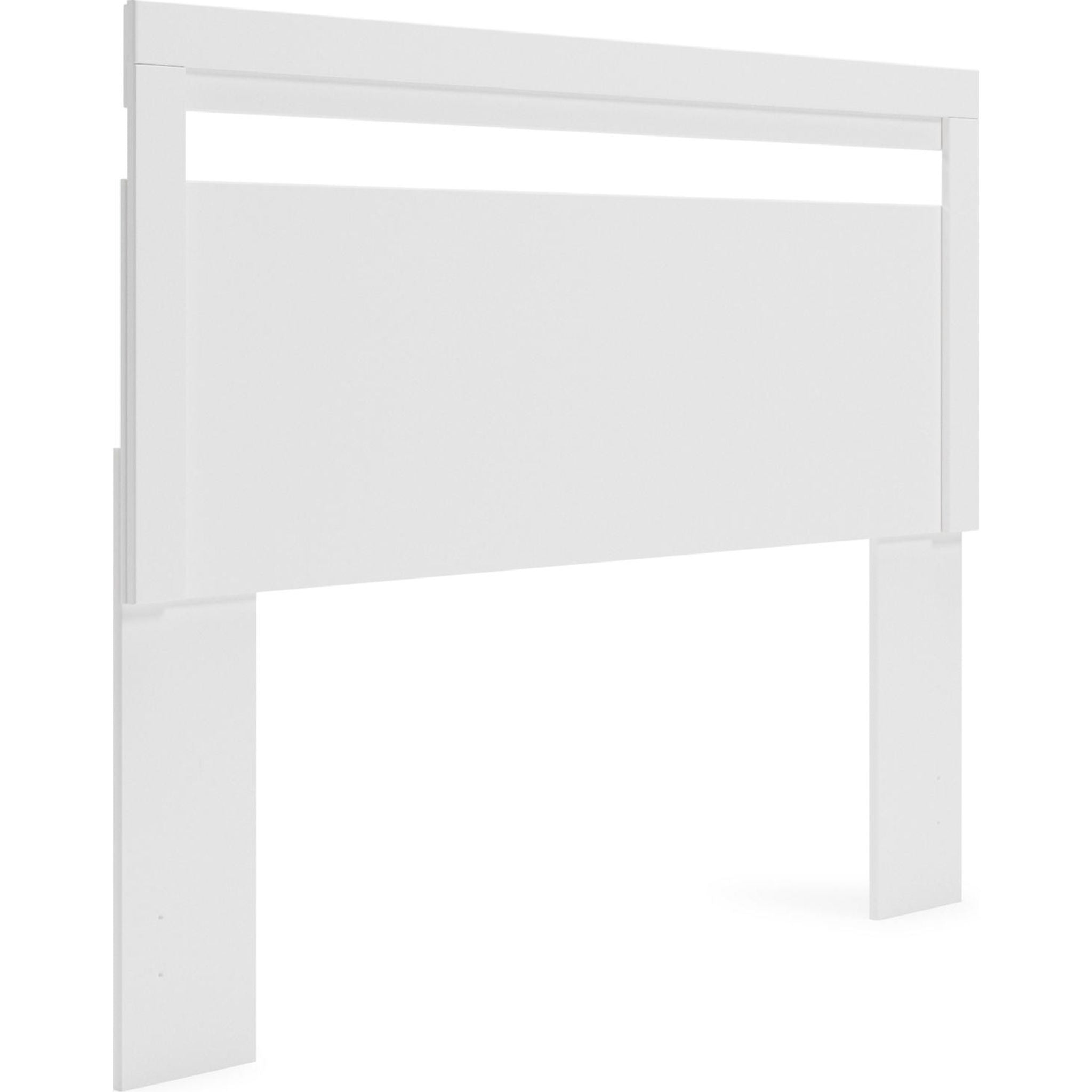 Flannia Queen Panel Headboard - White