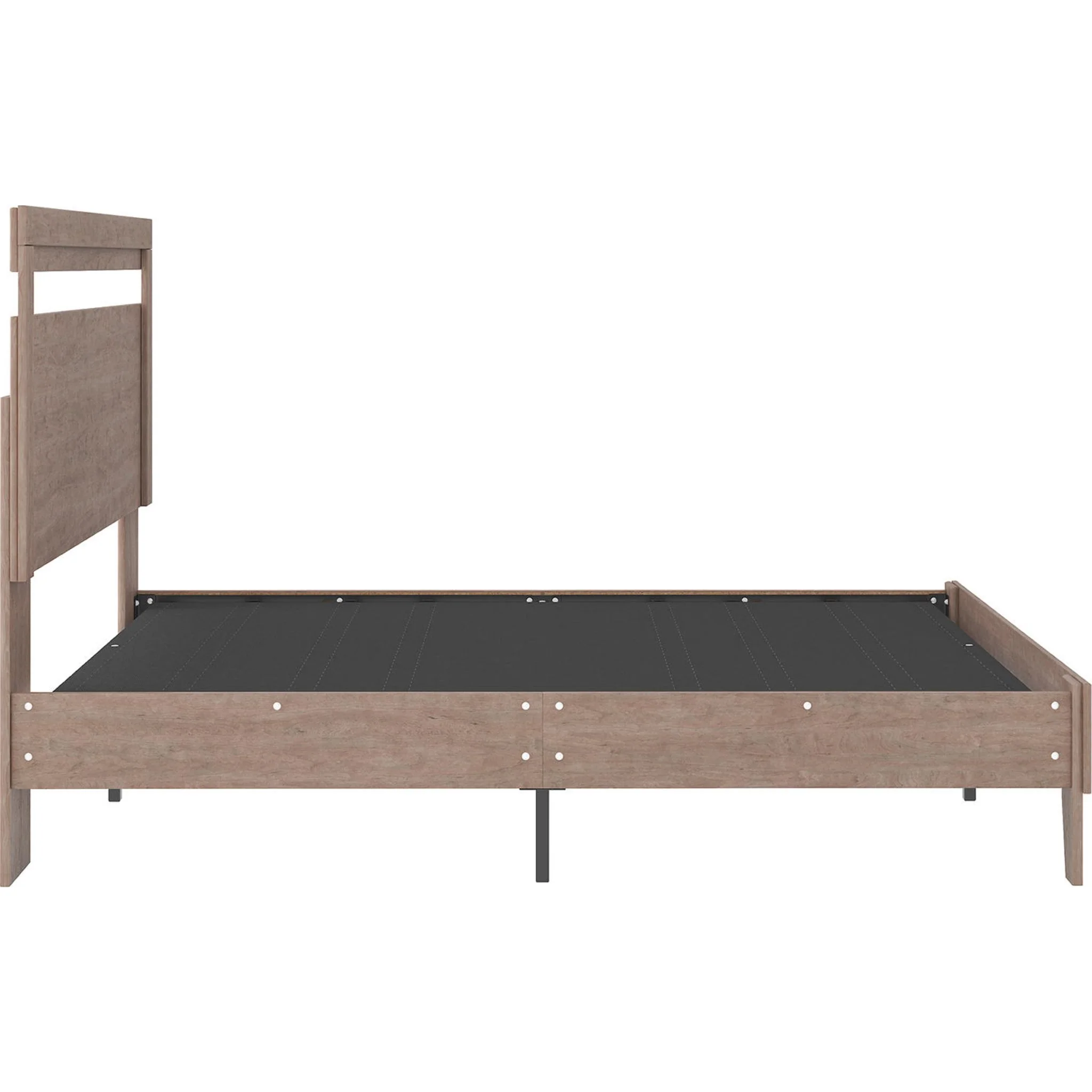 Flannia Queen Platform Bed - Gray - Image 10