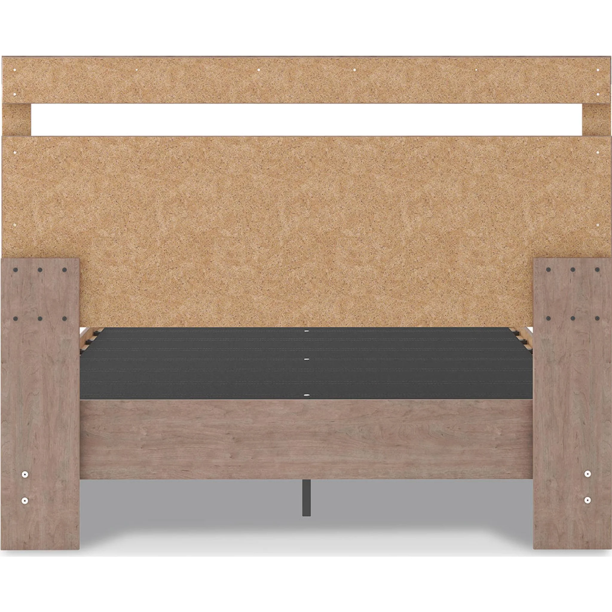 Flannia Queen Platform Bed - Gray - Image 7