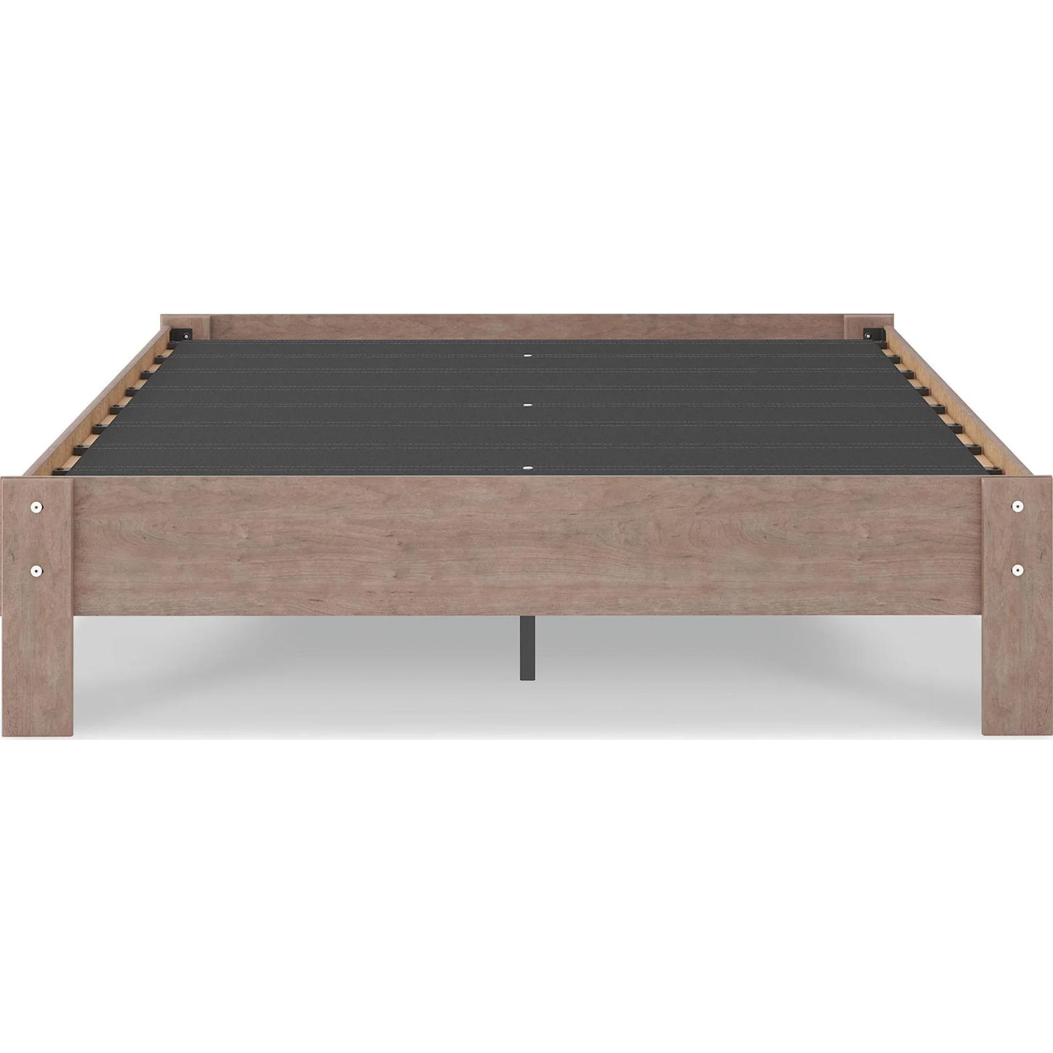 Flannia Queen Platform Bed - Gray - Image 4