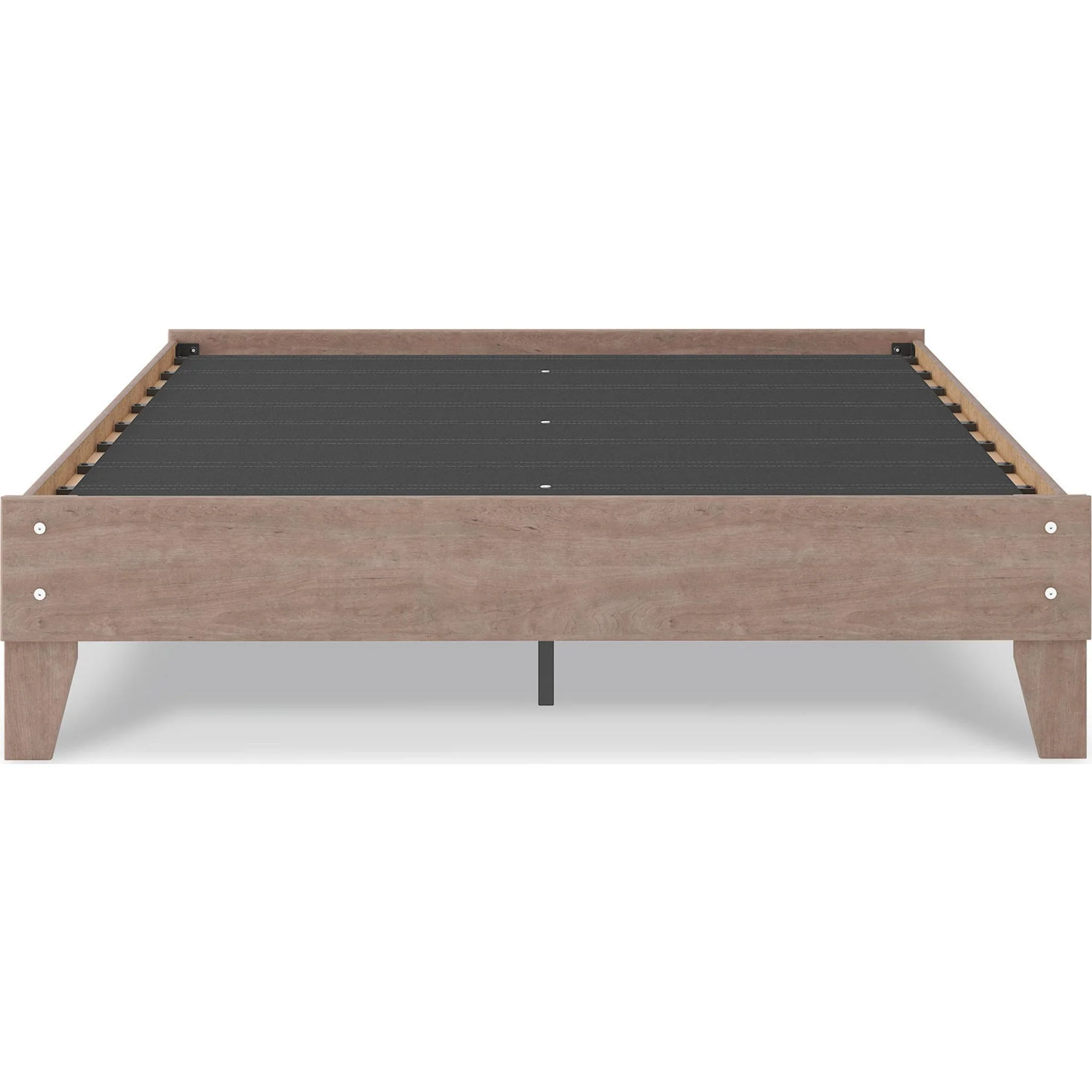 Flannia Queen Platform Bed - Gray - Image 5