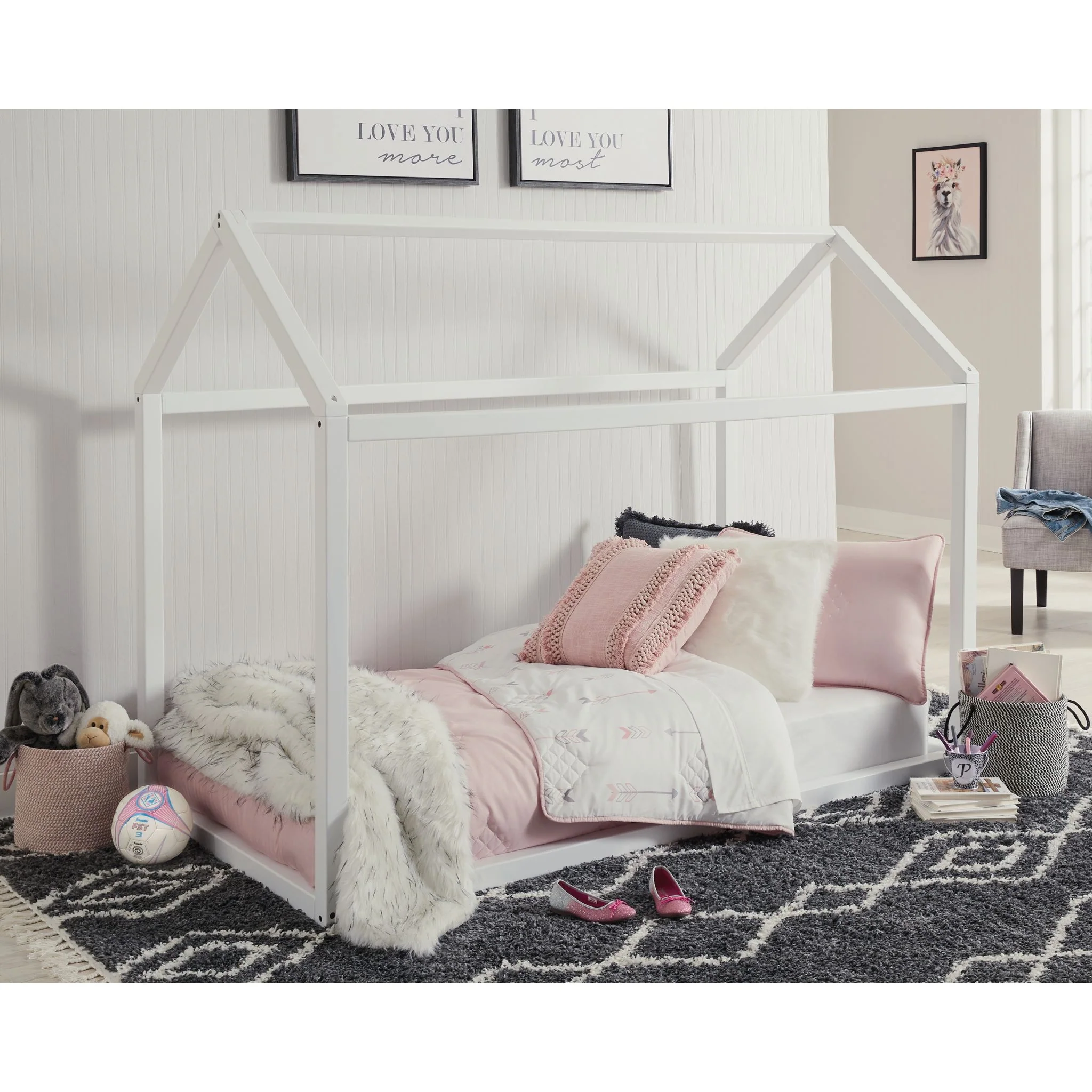 Flannibrook Twin House Bed Frame - Image 9