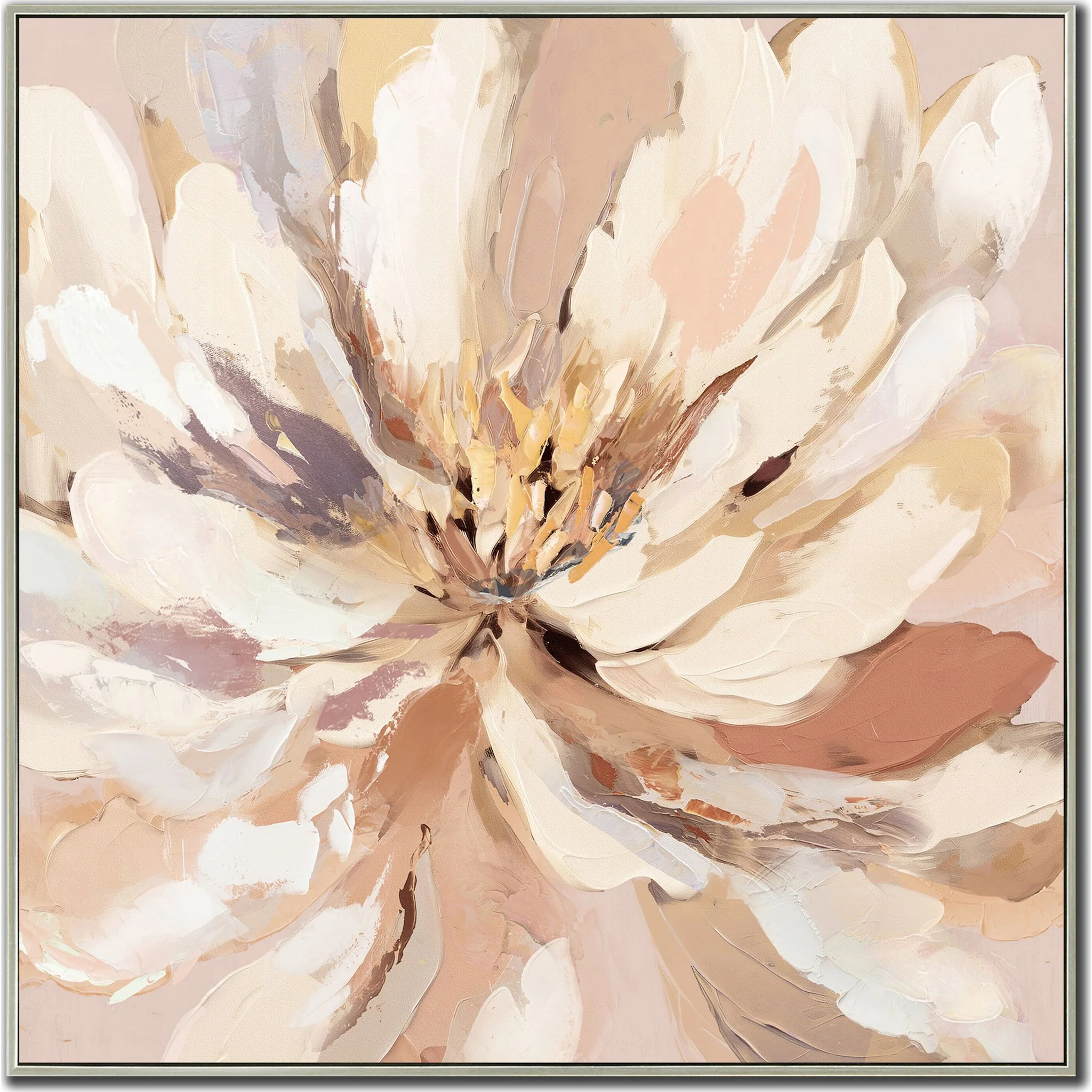 Floral Burst Wall Art 33.00" x 33.00"
