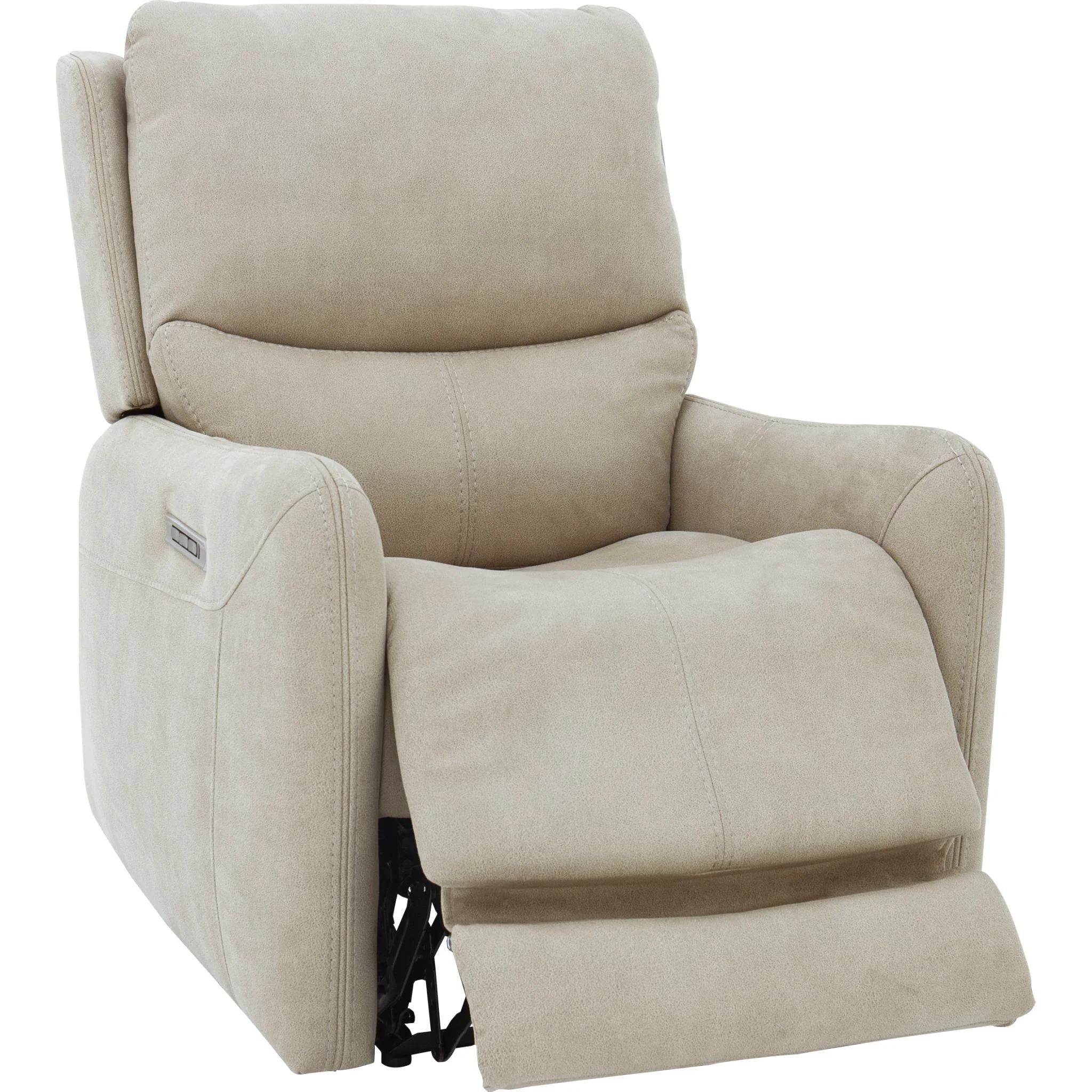 Florence Power Recliner - Stonewash Dune - Image 2
