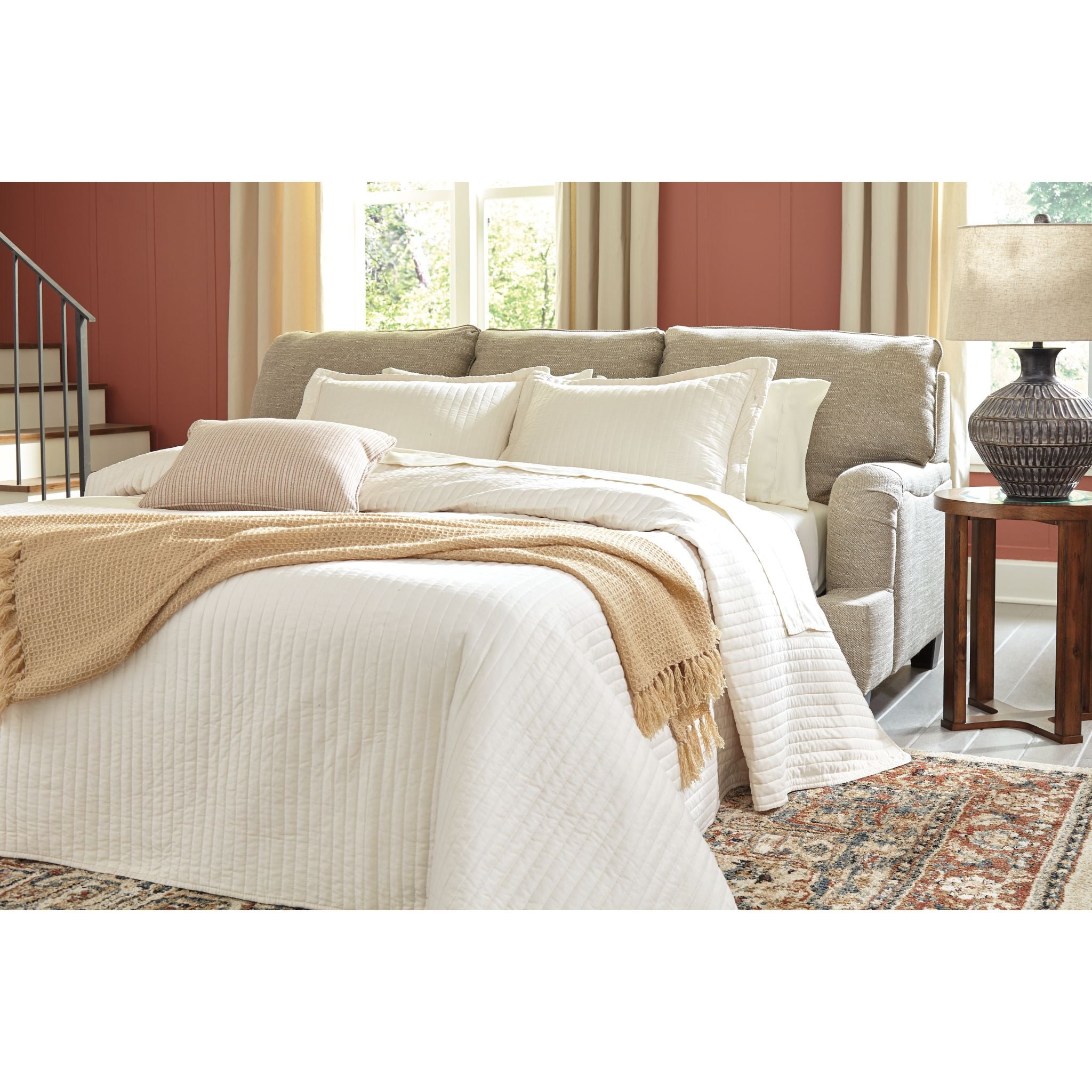 Almanza Queen Sleeper - Wheat - Image 2