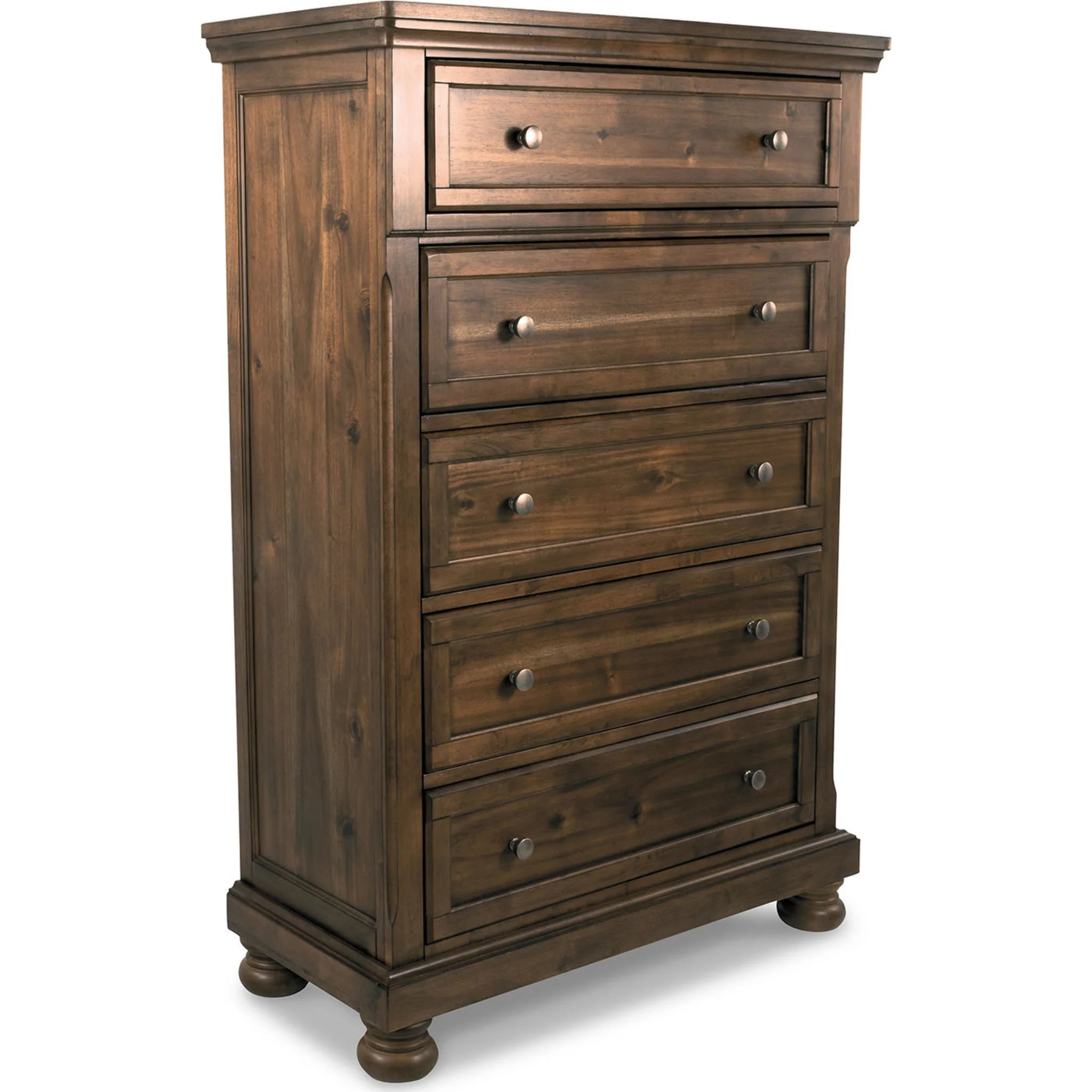 Flynnter Dresser and Mirror - Medium Brown - Image 21