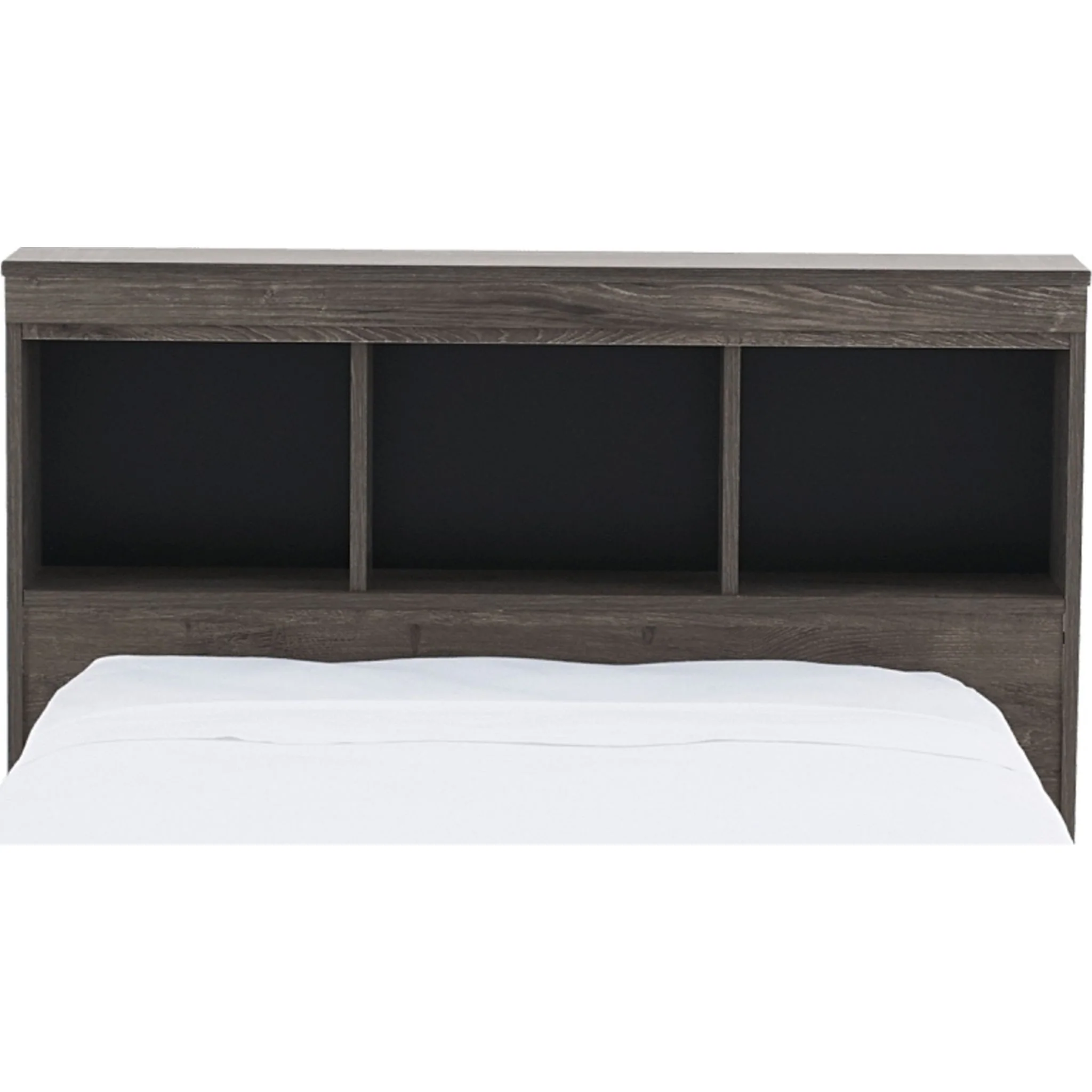 Fontana Bookcase Headboard - Alabaster Oak - Image 2