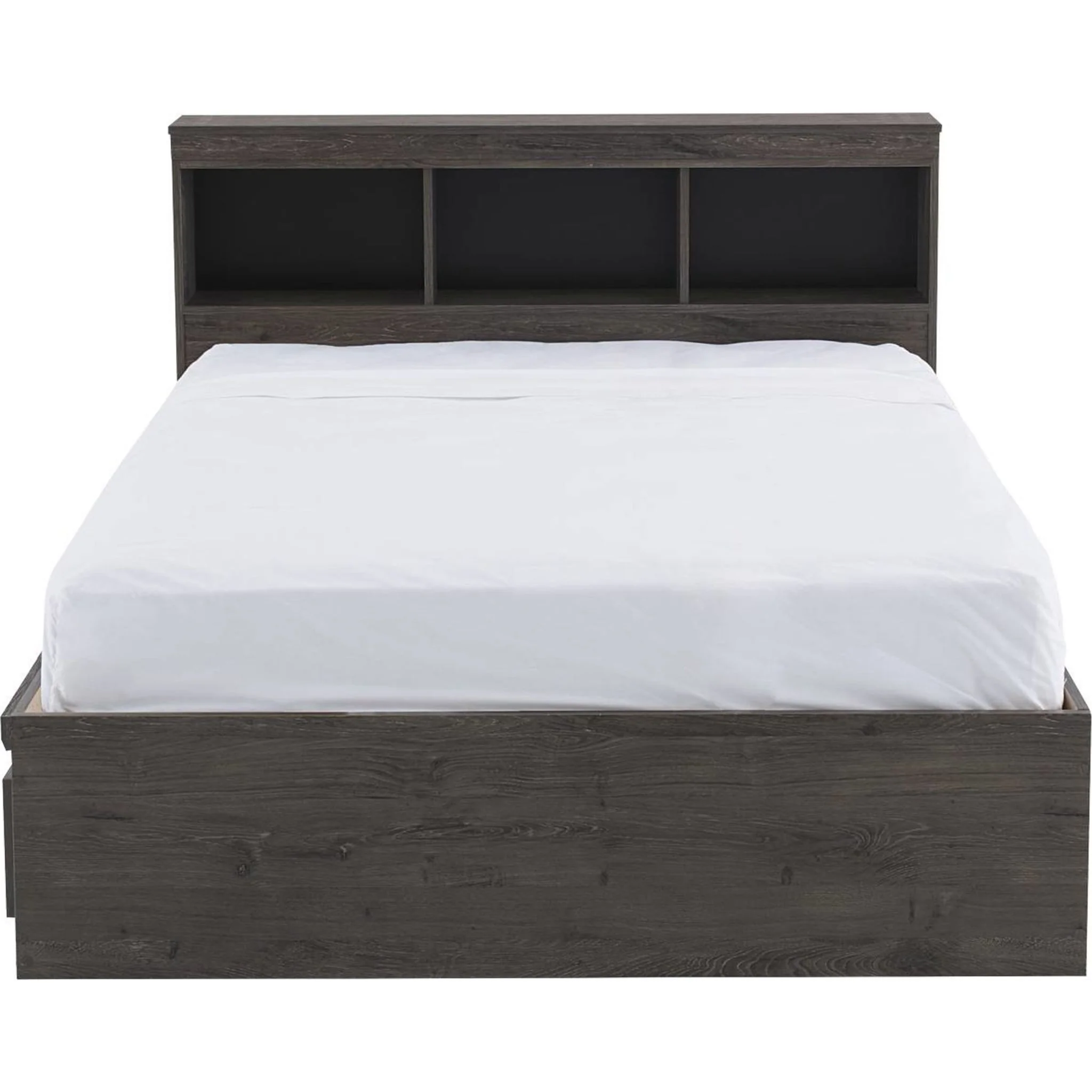 Fontana Bookcase Mates Bed - Alabaster Oak - Image 10