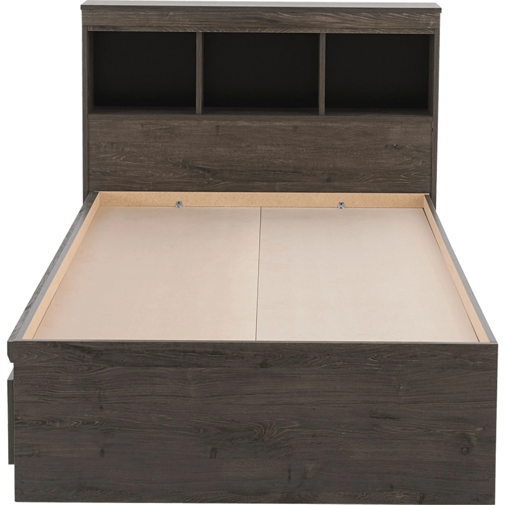 Fontana Bookcase Mates Bed - Alabaster Oak - Image 4