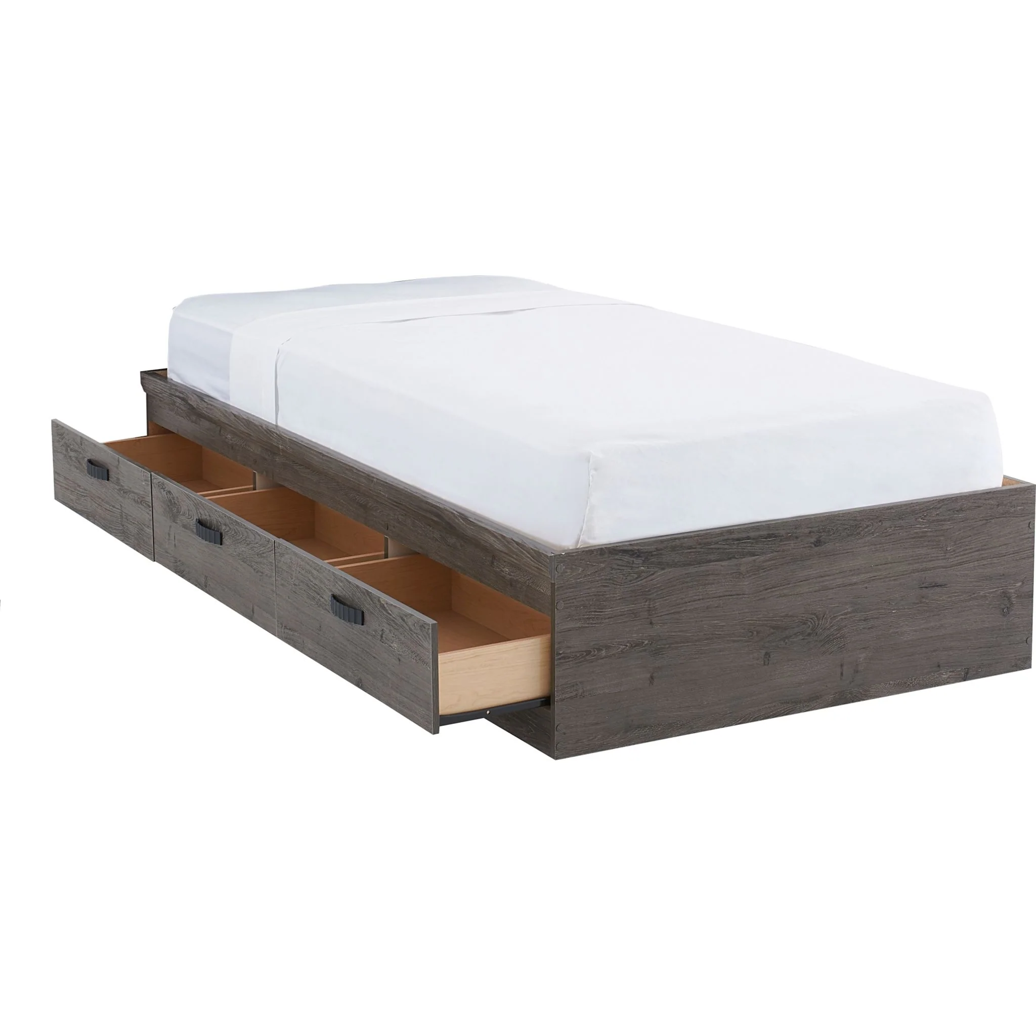 Fontana Mates Bed - Alabaster Oak - Image 3