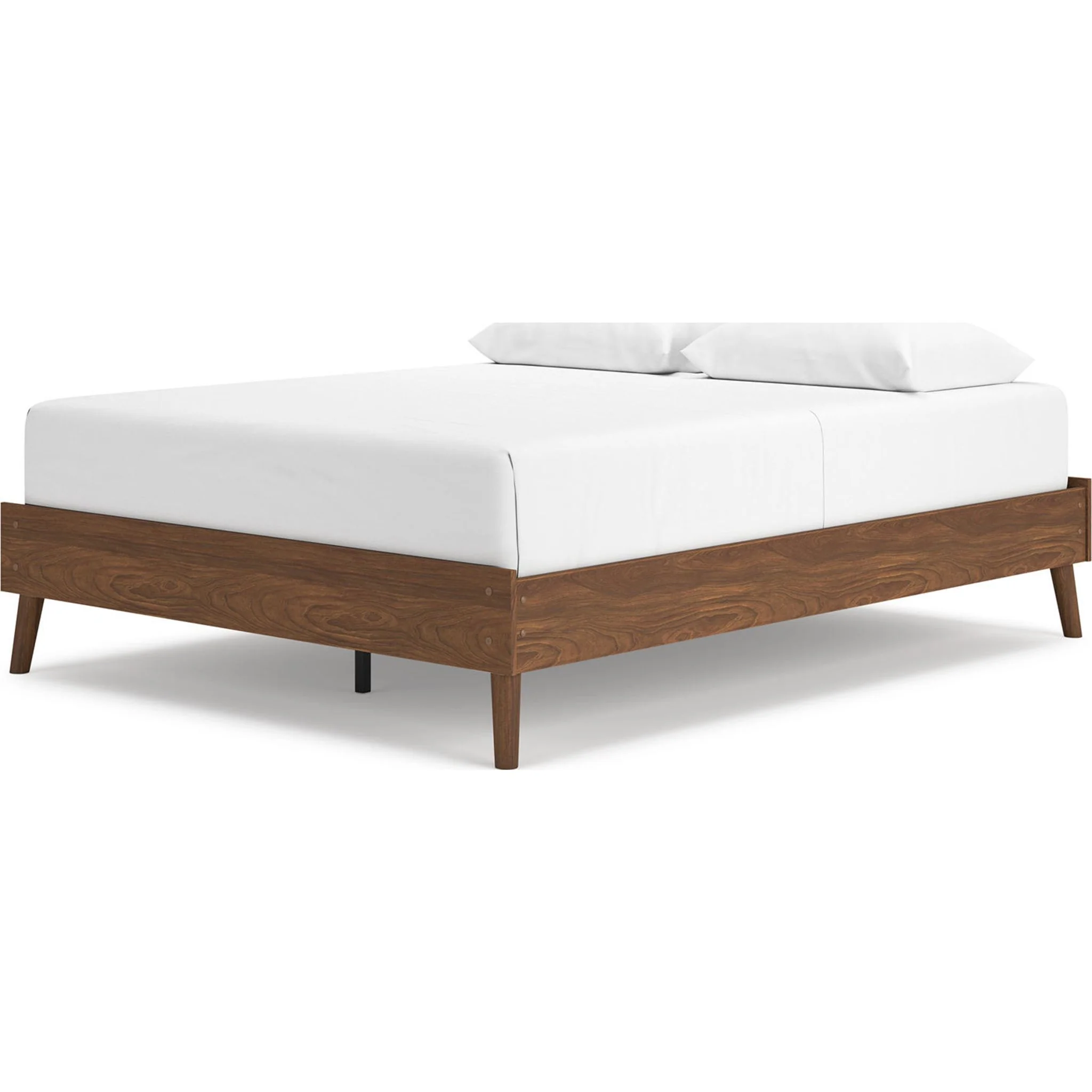 Fordmont Queen Platform Bed - Auburn - Image 2