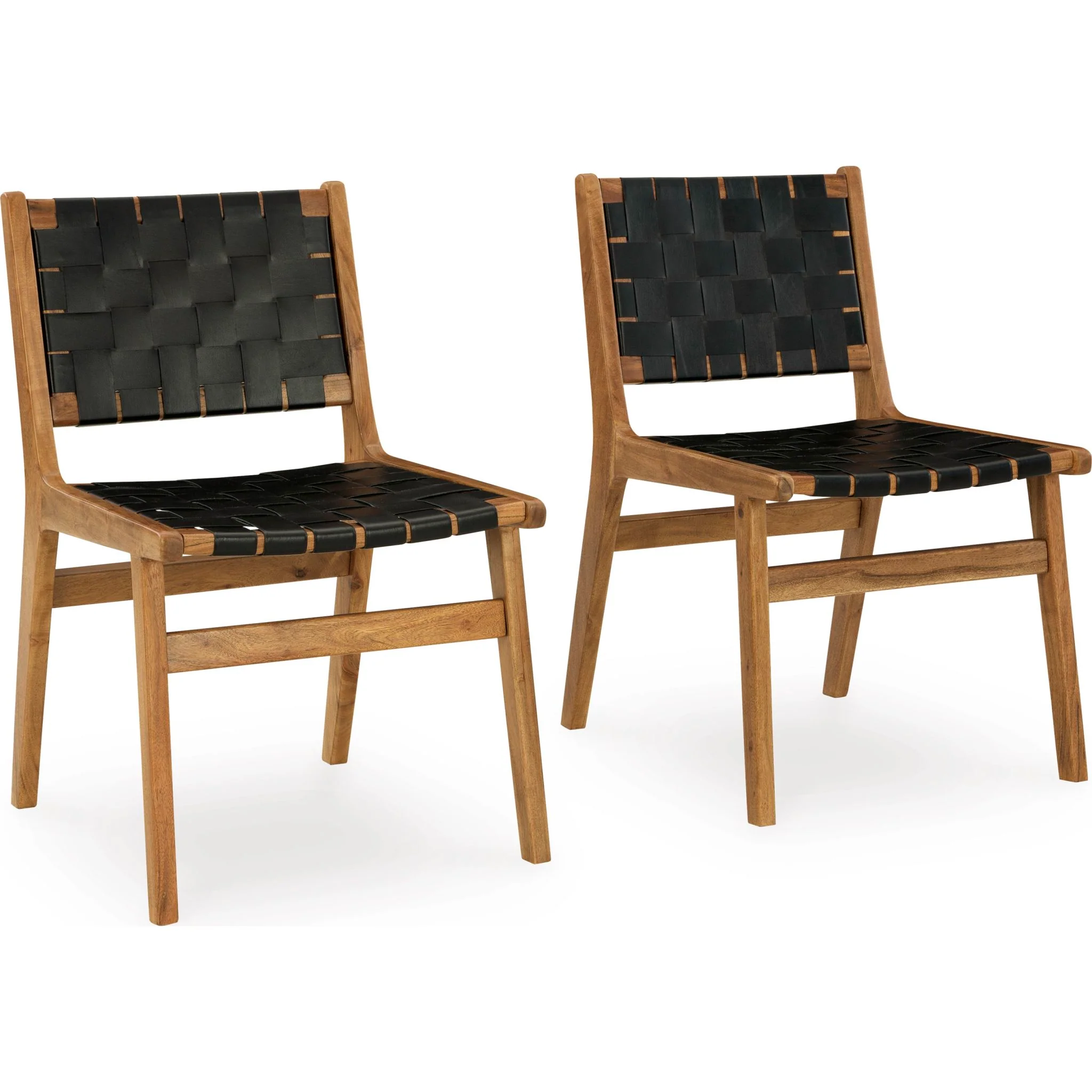 Fortmaine Dining Chair - Brown/Black - (D872-01) - Image 6